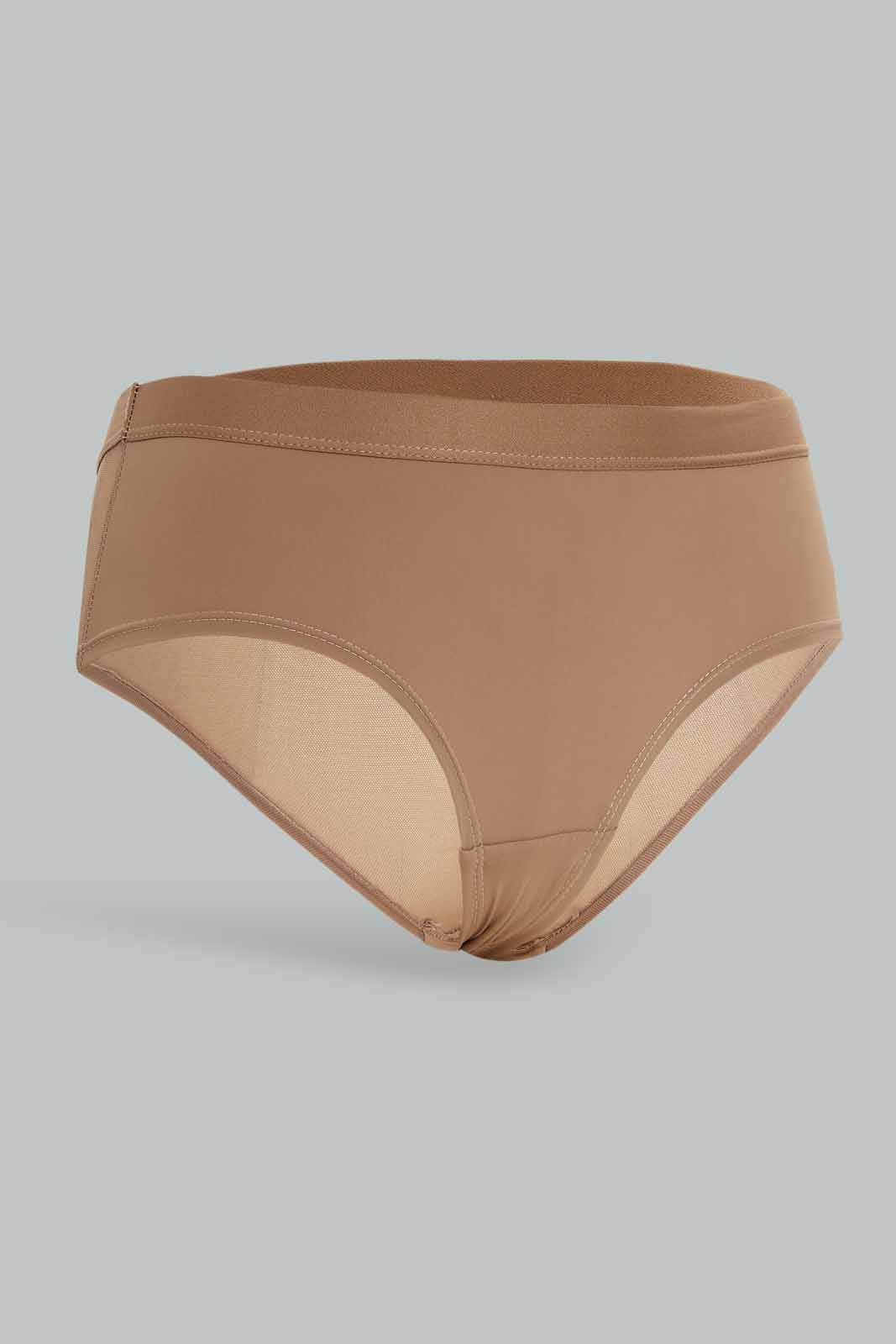 Redtag-Women-Beige-Single-Boyleg-Brief-Category:Briefs,-Colour:Beige,-Deals:New-In,-Dept:Ladieswear,-Filter:Women's-Clothing,-New-In-Women-APL,-Non-Sale,-Section:Women,-W22B,-Women-Briefs--