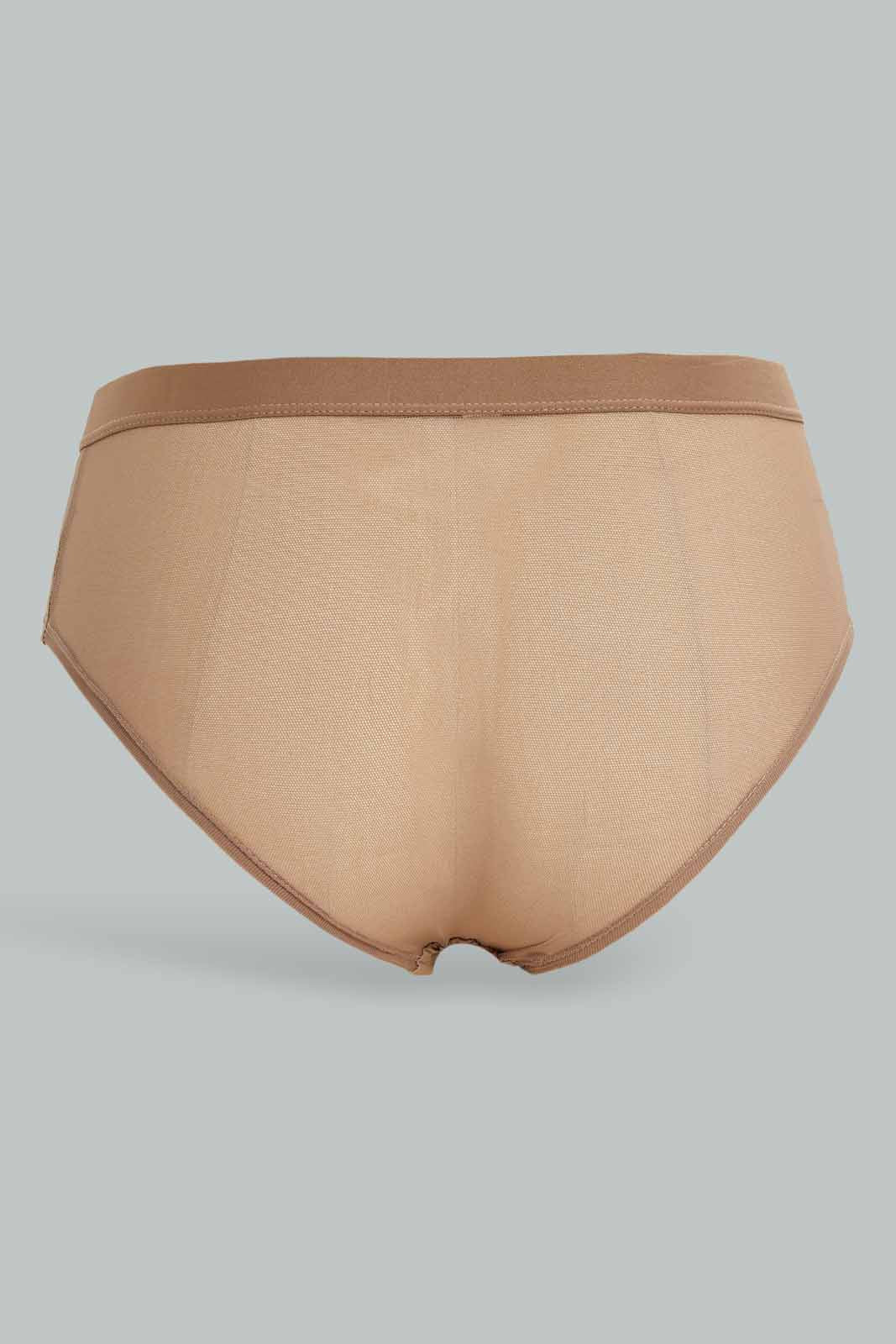 Redtag-Women-Beige-Single-Boyleg-Brief-Category:Briefs,-Colour:Beige,-Deals:New-In,-Dept:Ladieswear,-Filter:Women's-Clothing,-New-In-Women-APL,-Non-Sale,-Section:Women,-W22B,-Women-Briefs--