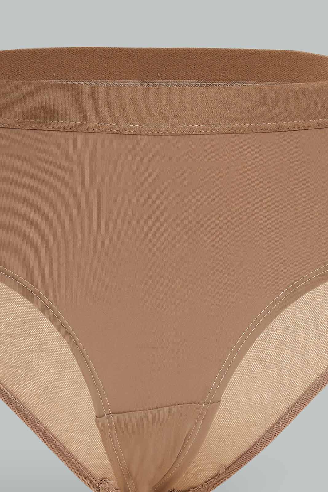 Redtag-Women-Beige-Single-Boyleg-Brief-Category:Briefs,-Colour:Beige,-Deals:New-In,-Dept:Ladieswear,-Filter:Women's-Clothing,-New-In-Women-APL,-Non-Sale,-Section:Women,-W22B,-Women-Briefs--