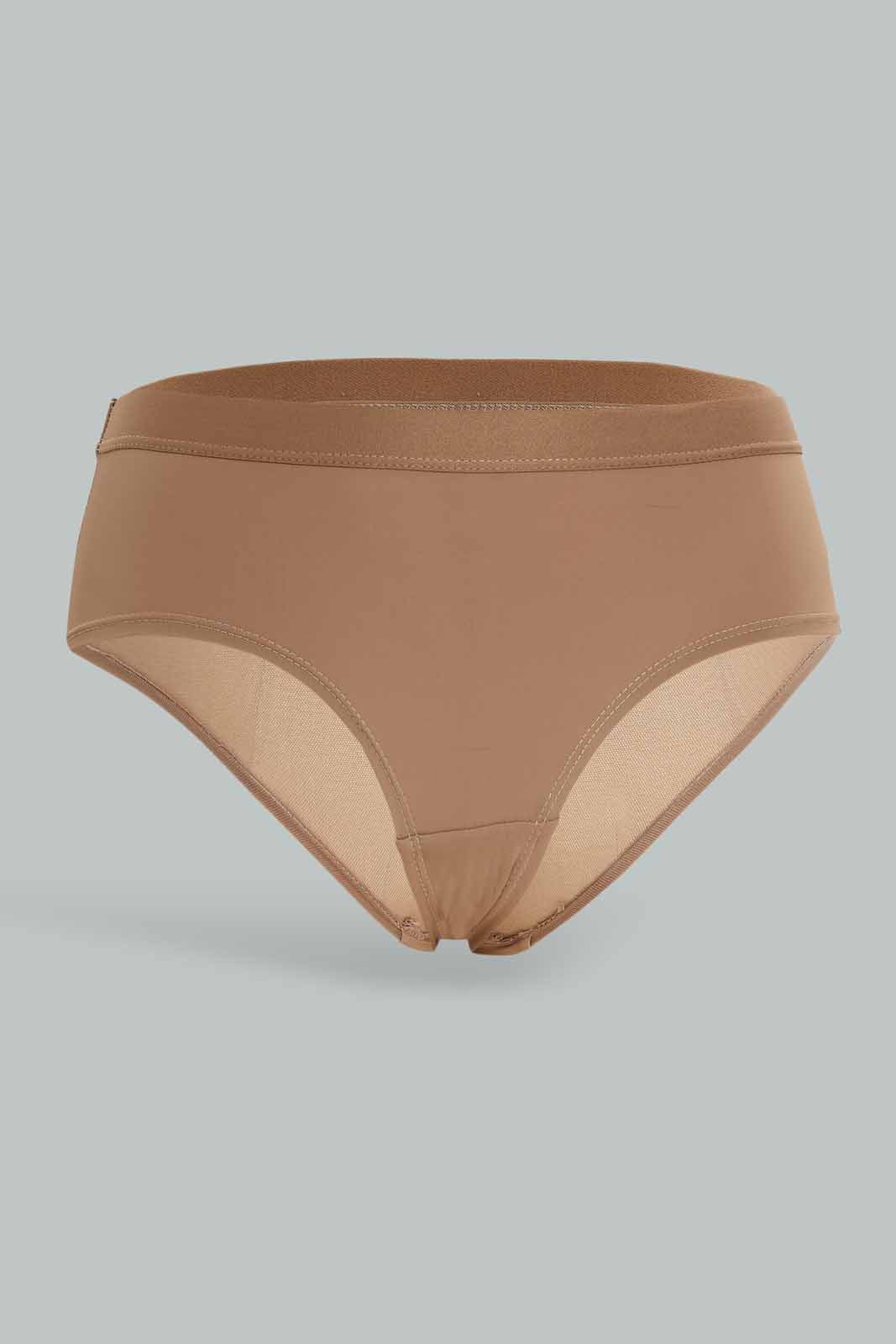 Redtag-Women-Beige-Single-Boyleg-Brief-Category:Briefs,-Colour:Beige,-Deals:New-In,-Dept:Ladieswear,-Filter:Women's-Clothing,-New-In-Women-APL,-Non-Sale,-Section:Women,-W22B,-Women-Briefs--