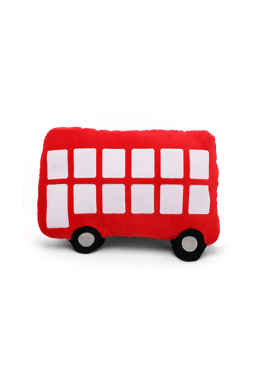 Redtag-Red-Bus-Kids-Cushion-Category:Cushions,-Colour:Red,-Deals:New-In,-Dept:Home,-Filter:Home-Bedroom,-HMW-BED-Cushions,-New-In-HMW-BED,-Non-Sale,-S23A,-Section:Homewares-Home-Bedroom-