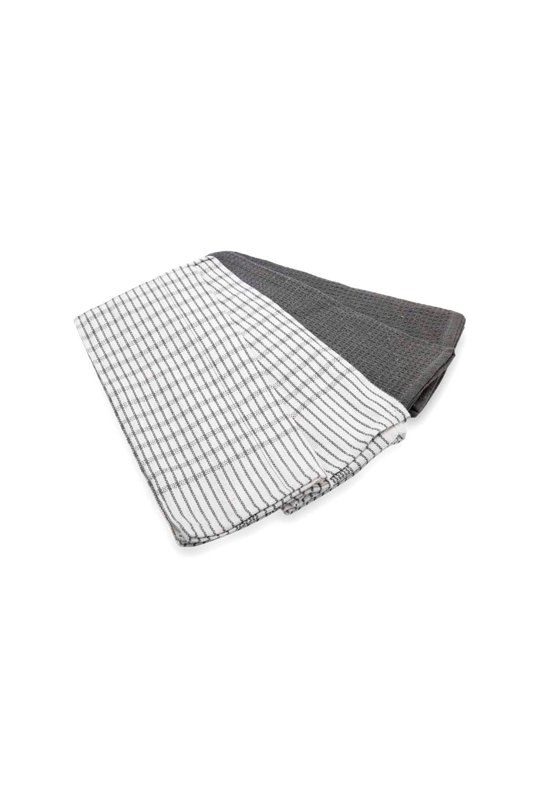 Redtag-Grey-Kitchen-Towel-Set-(4-Piece)-Category:Towels,-Colour:Grey,-Deals:New-In,-Dept:Home,-Filter:Home-Dining,-HMW-DIN-Kitchen-Accessories,-New-In-HMW-DIN,-Non-Sale,-Section:Homewares,-W22B-Home-Dining-