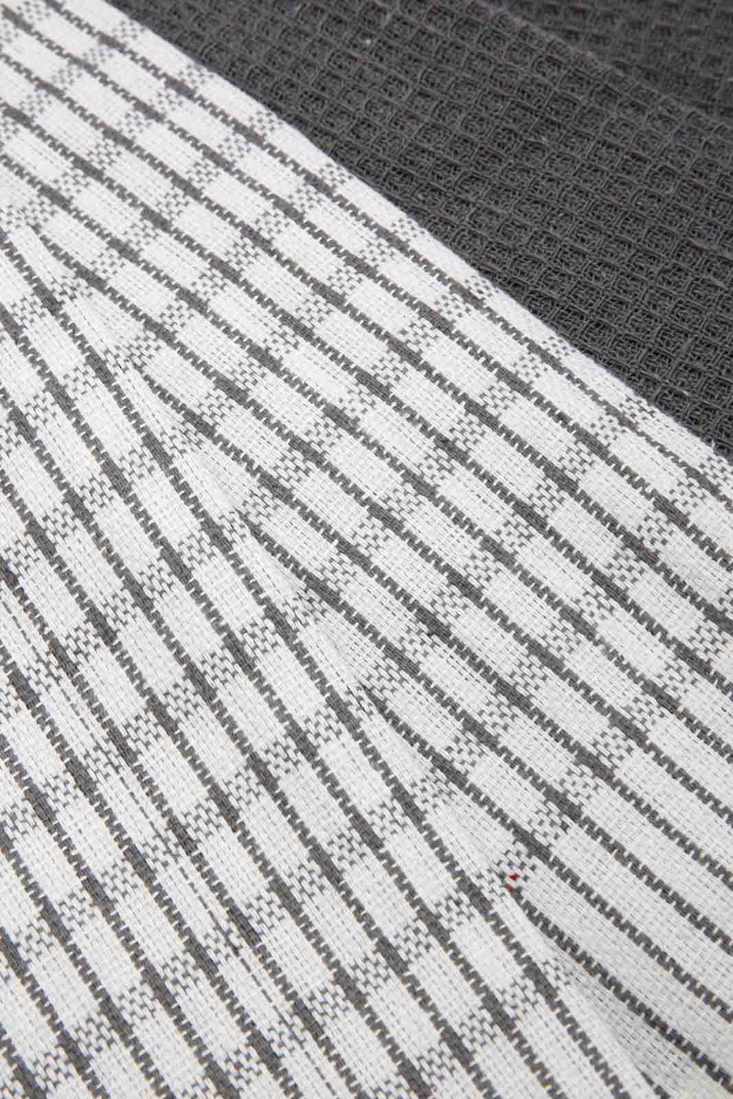 Redtag-Grey-Kitchen-Towel-Set-(4-Piece)-Category:Towels,-Colour:Grey,-Deals:New-In,-Dept:Home,-Filter:Home-Dining,-HMW-DIN-Kitchen-Accessories,-New-In-HMW-DIN,-Non-Sale,-Section:Homewares,-W22B-Home-Dining-