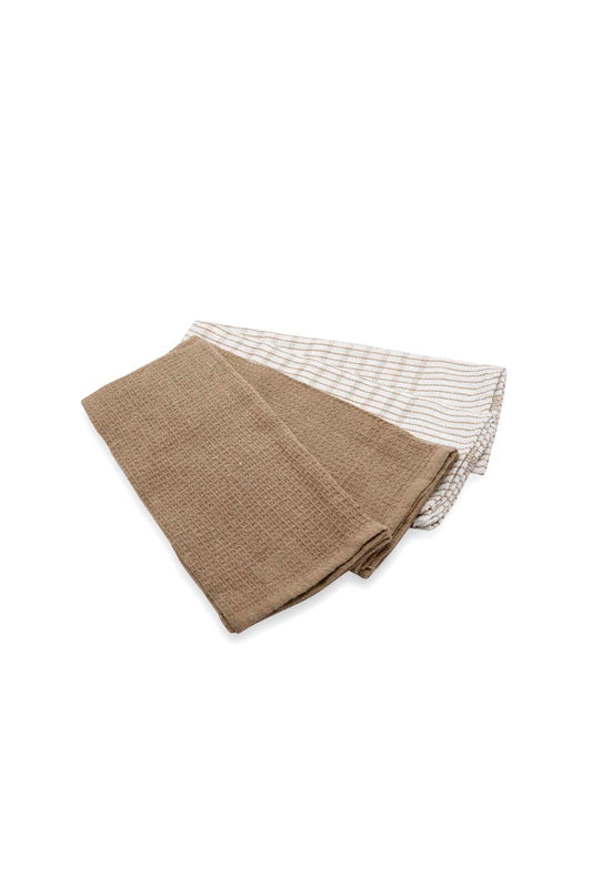 Redtag-Taupe-Kitchen-Towel-Set-(4-Piece)-Category:Towels,-Colour:Red,-Deals:New-In,-Dept:Home,-Filter:Home-Dining,-HMW-DIN-Kitchen-Accessories,-New-In-HMW-DIN,-Non-Sale,-Section:Homewares,-W22B-Home-Dining-