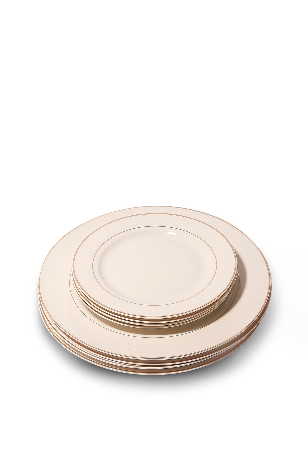 Redtag-White-Dinner-Set-With-Gold-Rim-(20-Piece)-Category:Dinner-Sets,-Colour:Gold,-Deals:New-In,-Dept:Home,-Filter:Home-Dining,-HMW-DIN-Crockery,-New-In-HMW-DIN,-Non-Sale,-S23A,-Section:Homewares-Home-Dining-