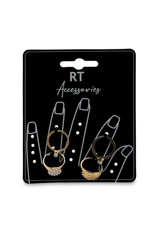 Redtag-Rings-Category:Jewellery,-Colour:Assorted,-Dept:Ladieswear,-Filter:Women's-Accessories,-New-In,-New-In-Women-ACC,-Non-Sale,-Section:Women,-W22B,-Women-Jewellery-Women-