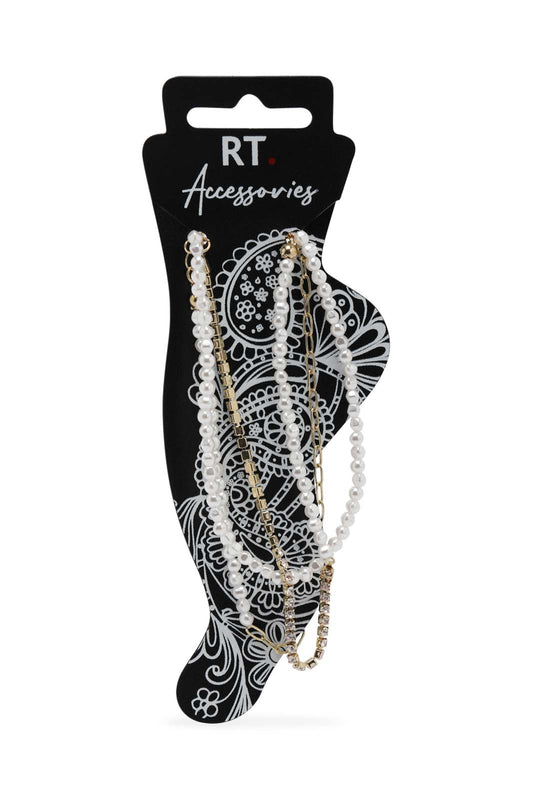 Redtag-Anklet-Set-Category:Jewellery,-Colour:Assorted,-Dept:Ladieswear,-Filter:Women's-Accessories,-New-In,-New-In-Women-ACC,-Non-Sale,-Section:Women,-W22B,-Women-Jewellery-Women-
