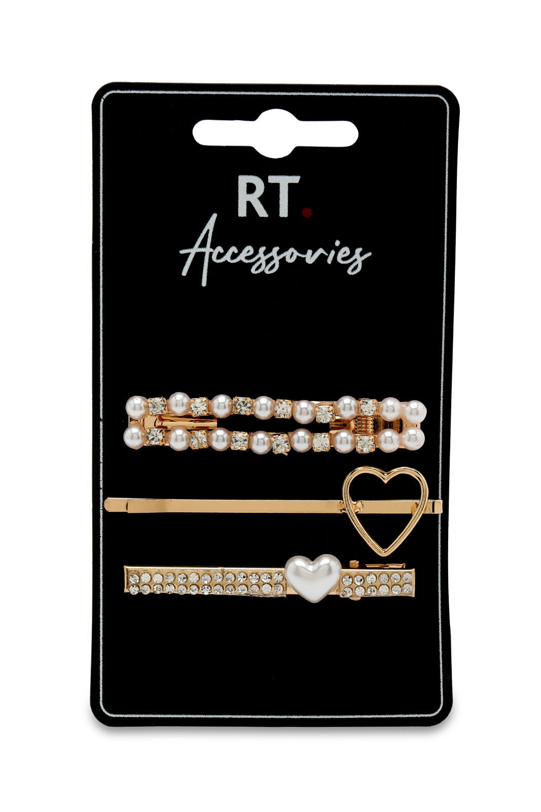 Redtag-Hair-Clips-Category:Hair-Accessories,-Colour:Assorted,-Dept:Ladieswear,-Filter:Women's-Accessories,-LEC-Hair-Accessories,-New-In,-New-In-Women-ACC,-Non-Sale,-Section:Women,-W22B-Women-