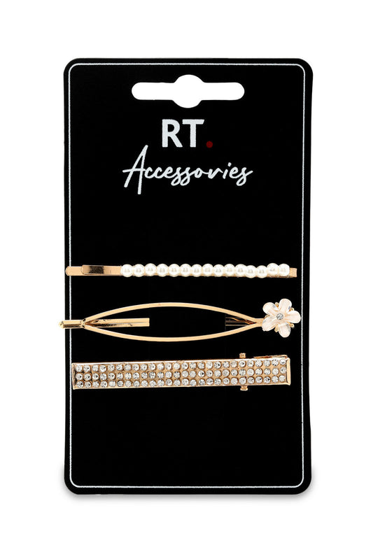 Redtag-Hair-Clips-Category:Hair-Accessories,-Colour:Assorted,-Dept:Ladieswear,-Filter:Women's-Accessories,-LEC-Hair-Accessories,-New-In,-New-In-Women-ACC,-Non-Sale,-Section:Women,-W22B-Women-