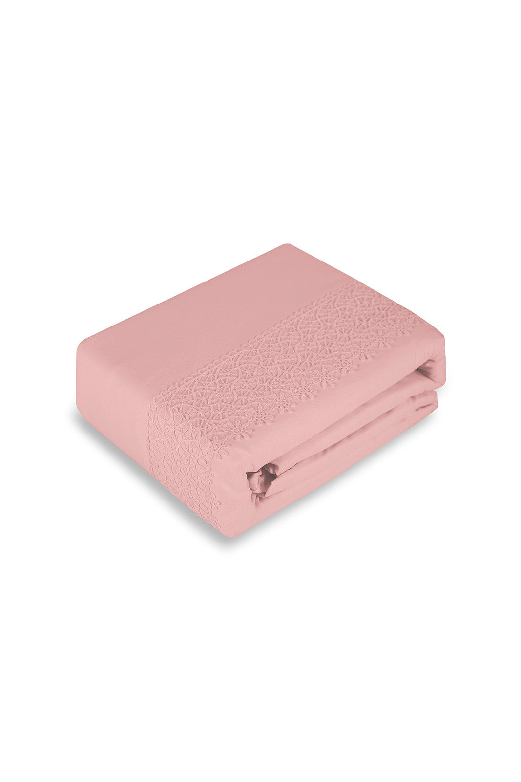 Redtag-Pink-2-Piece-Lace-Trim-Duvet-Cover-Set-(Single-Size)-Category:Duvet-Covers,-Colour:Pink,-Deals:New-In,-Dept:Home,-Filter:Home-Bedroom,-HMW-BED-Duvet-Covers,-New-In-HMW-BED,-Non-Sale,-S23A,-Section:Homewares-Home-Bedroom-