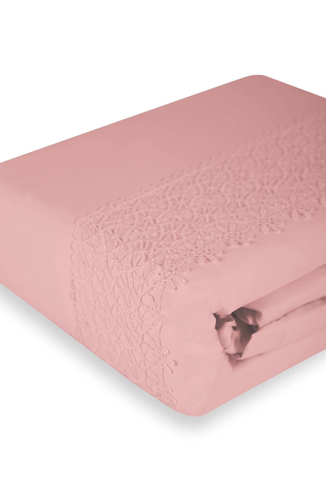 Redtag-Pink-2-Piece-Lace-Trim-Duvet-Cover-Set-(Single-Size)-Category:Duvet-Covers,-Colour:Pink,-Deals:New-In,-Dept:Home,-Filter:Home-Bedroom,-HMW-BED-Duvet-Covers,-New-In-HMW-BED,-Non-Sale,-S23A,-Section:Homewares-Home-Bedroom-