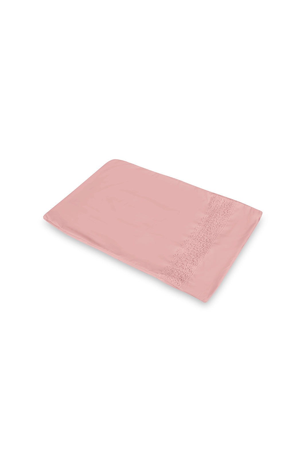Redtag-Pink-2-Piece-Lace-Trim-Duvet-Cover-Set-(Single-Size)-Category:Duvet-Covers,-Colour:Pink,-Deals:New-In,-Dept:Home,-Filter:Home-Bedroom,-HMW-BED-Duvet-Covers,-New-In-HMW-BED,-Non-Sale,-S23A,-Section:Homewares-Home-Bedroom-
