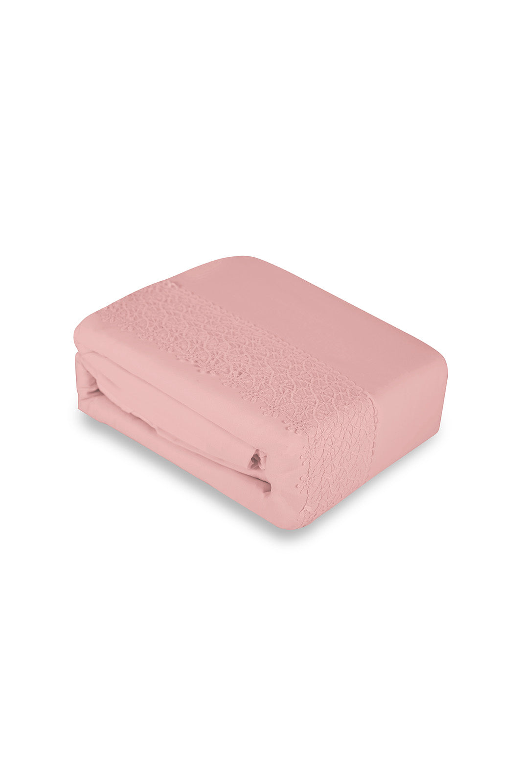 Redtag-Pink-2-Piece-Lace-Trim-Duvet-Cover-Set-(Single-Size)-Category:Duvet-Covers,-Colour:Pink,-Deals:New-In,-Dept:Home,-Filter:Home-Bedroom,-HMW-BED-Duvet-Covers,-New-In-HMW-BED,-Non-Sale,-S23A,-Section:Homewares-Home-Bedroom-