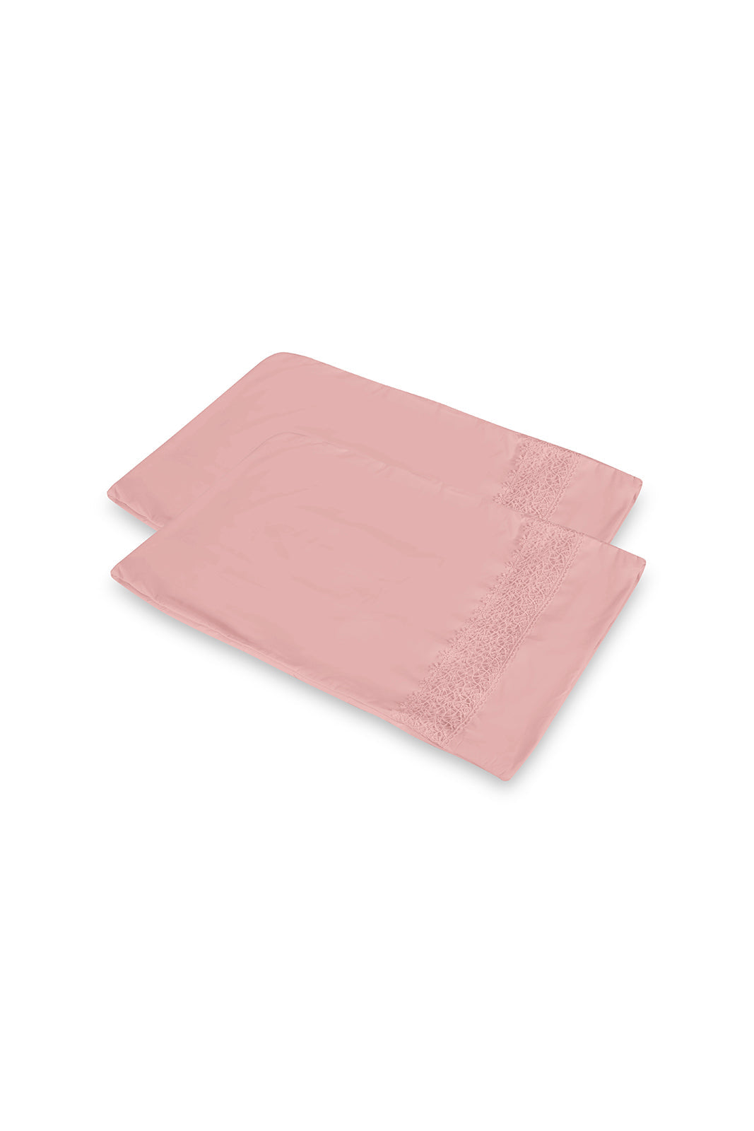 Redtag-Pink-3-Piece-Lace-Trim-Duvet-Cover-Set-(Double-Size)-Category:Duvet-Covers,-Colour:Pink,-Deals:New-In,-Dept:Home,-Filter:Home-Bedroom,-HMW-BED-Duvet-Covers,-New-In-HMW-BED,-Non-Sale,-S23A,-Section:Homewares-Home-Bedroom-