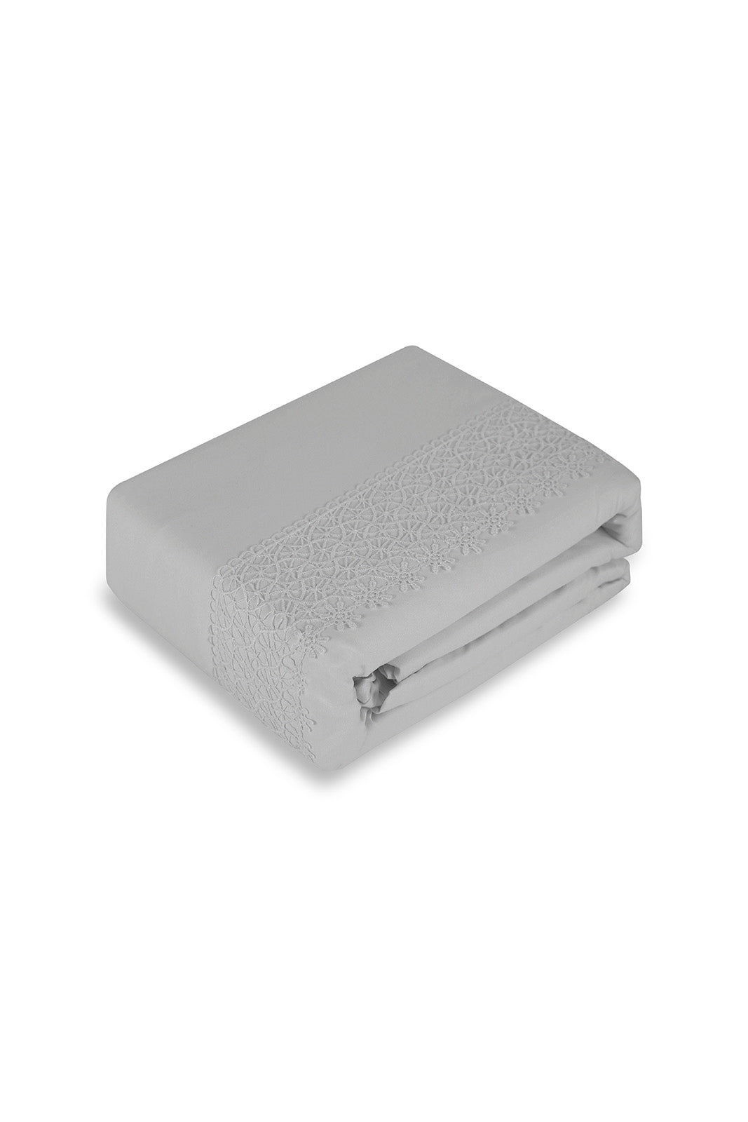 Redtag-Grey-2-Piece-Lace-Trim-Duvet-Cover-Set-(Single-Size)-Category:Duvet-Covers,-Colour:Grey,-Deals:New-In,-Dept:Home,-Filter:Home-Bedroom,-HMW-BED-Duvet-Covers,-New-In-HMW-BED,-Non-Sale,-S23A,-Section:Homewares-Home-Bedroom-