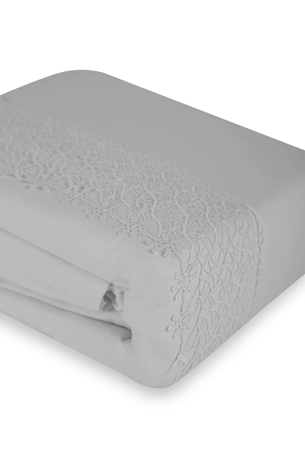 Redtag-Grey-2-Piece-Lace-Trim-Duvet-Cover-Set-(Single-Size)-Category:Duvet-Covers,-Colour:Grey,-Deals:New-In,-Dept:Home,-Filter:Home-Bedroom,-HMW-BED-Duvet-Covers,-New-In-HMW-BED,-Non-Sale,-S23A,-Section:Homewares-Home-Bedroom-