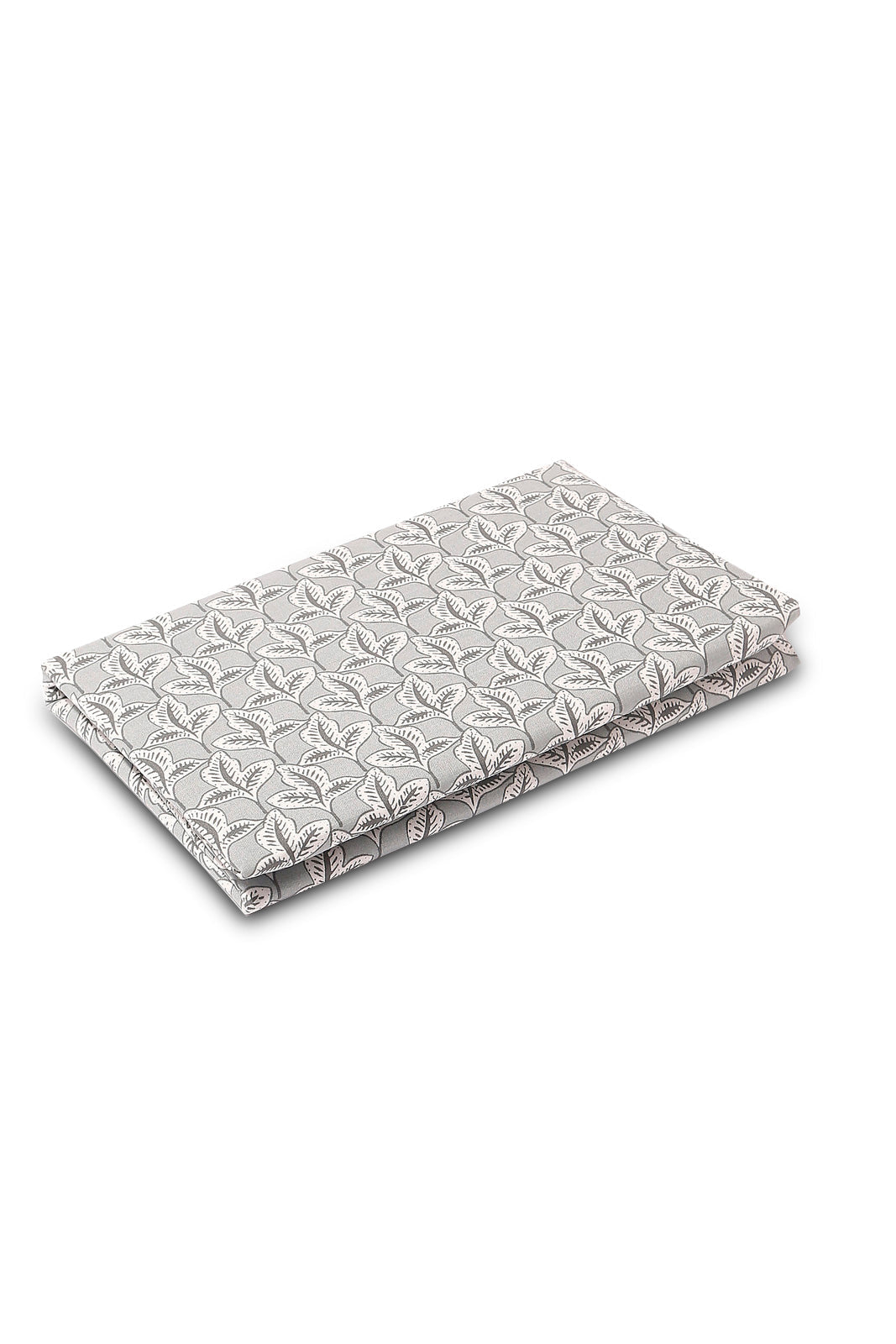 Redtag-Grey-2-Pc-Leaves-Print-Pillowcase-Category:Pillowcases,-Colour:Grey,-Deals:New-In,-Dept:Home,-Filter:Home-Bedroom,-HMW-BED-Pillowcases,-New-In-HMW-BED,-Non-Sale,-S23A,-Section:Homewares-Home-Bedroom-