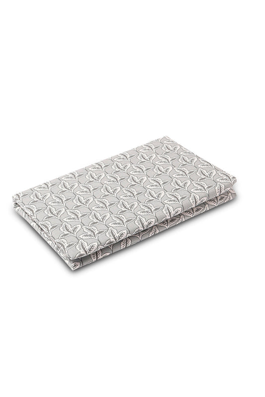 Redtag-Grey-2-Pc-Leaves-Print-Pillowcase-Category:Pillowcases,-Colour:Grey,-Deals:New-In,-Dept:Home,-Filter:Home-Bedroom,-HMW-BED-Pillowcases,-New-In-HMW-BED,-Non-Sale,-S23A,-Section:Homewares-Home-Bedroom-