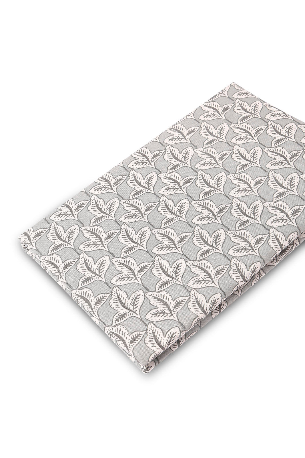 Redtag-Grey-2-Pc-Leaves-Print-Pillowcase-Category:Pillowcases,-Colour:Grey,-Deals:New-In,-Dept:Home,-Filter:Home-Bedroom,-HMW-BED-Pillowcases,-New-In-HMW-BED,-Non-Sale,-S23A,-Section:Homewares-Home-Bedroom-