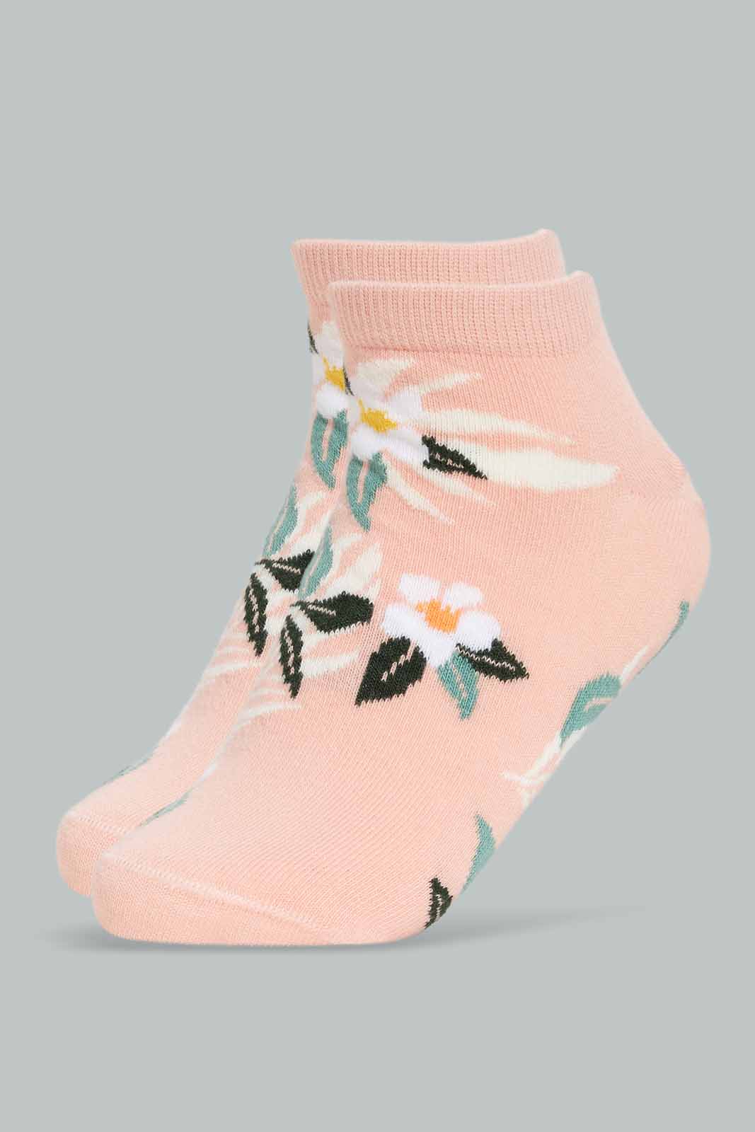 Redtag-Women-Assorted-Plain-Multi-Color-3Pk-Ladies-Ankle-Socks-365,-Category:Socks,-Colour:Assorted,-Deals:New-In,-Filter:Women's-Clothing,-New-In-Women-APL,-Non-Sale,-Section:Women,-Women-Socks--