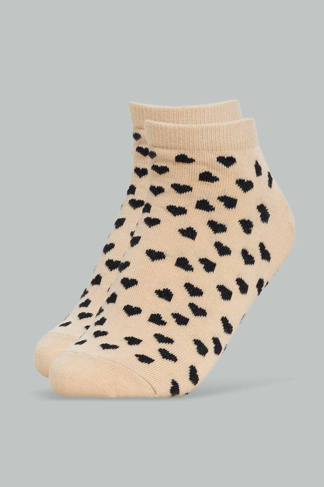 Redtag-Women-Assorted-Plain-Multi-Color-5Pk-Ladies-Ankle-Socks-365,-Category:Socks,-Colour:Assorted,-Deals:New-In,-Filter:Women's-Clothing,-New-In-Women-APL,-Non-Sale,-Section:Women,-Women-Socks--