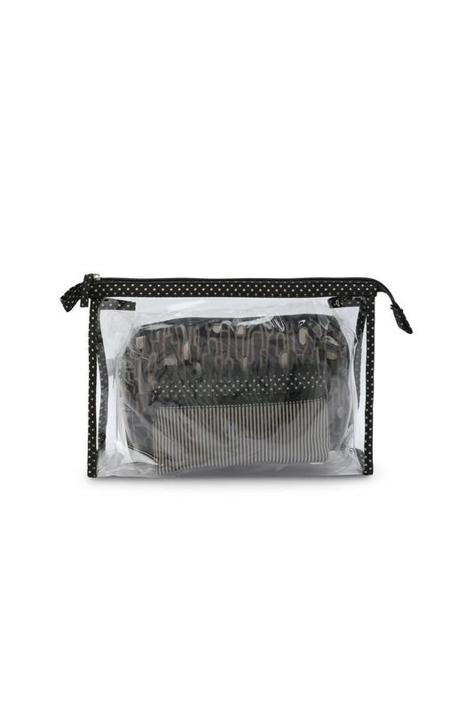 Redtag-Black-Character-Printed-Cosmetic-Pouches-Category:Cosmetics,-Colour:Black,-Dept:Ladieswear,-Filter:Women's-Accessories,-New-In,-New-In-Women-ACC,-Non-Sale,-S23A,-Section:Women,-Women-Cosmetics-Women-