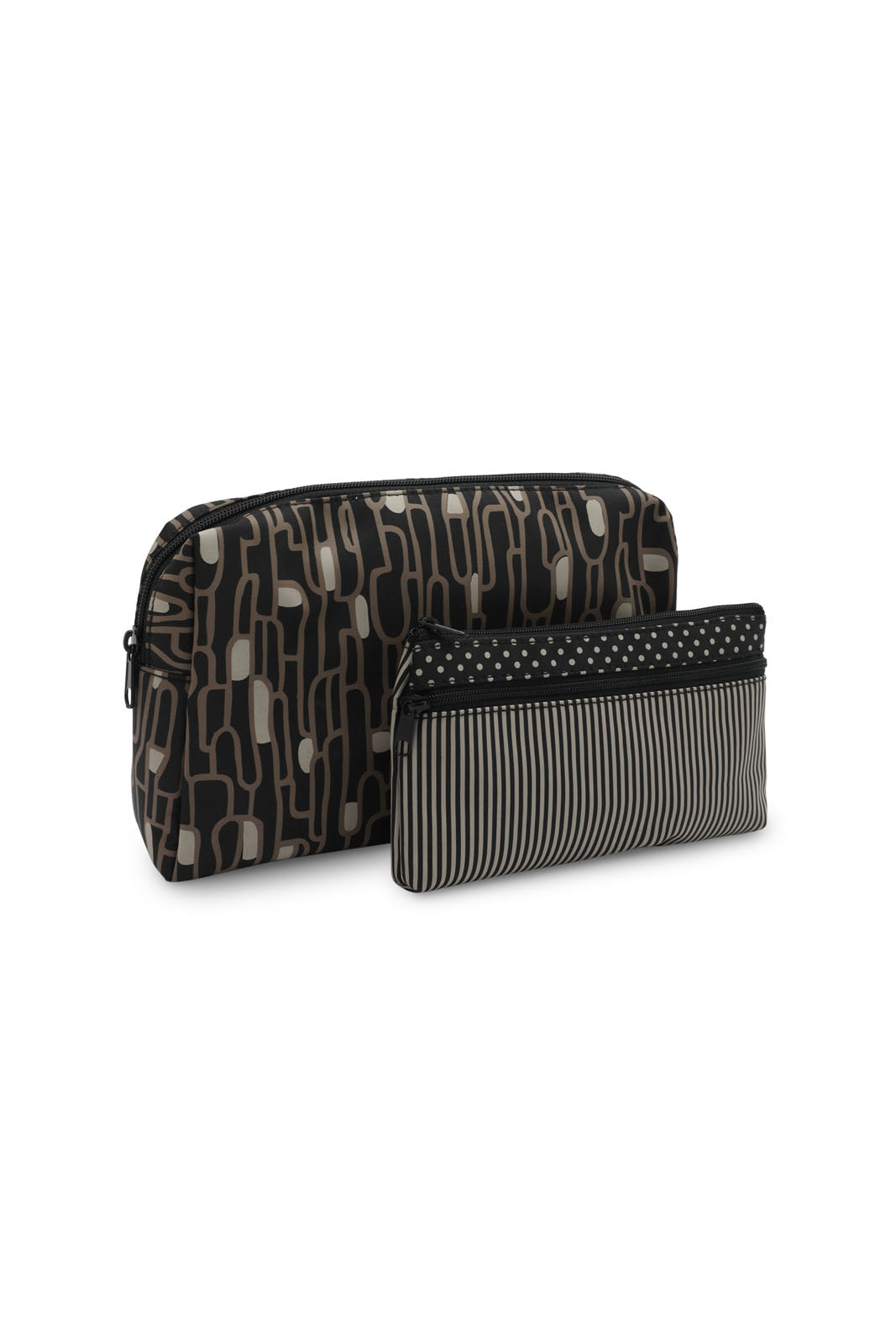 Redtag-Black-Character-Printed-Cosmetic-Pouches-Category:Cosmetics,-Colour:Black,-Dept:Ladieswear,-Filter:Women's-Accessories,-New-In,-New-In-Women-ACC,-Non-Sale,-S23A,-Section:Women,-Women-Cosmetics-Women-