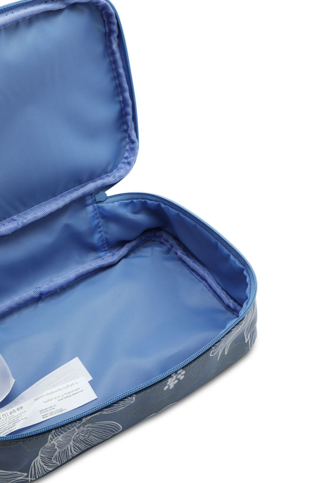 Redtag-Blue-Floral-Printed-Cosmetic-Pouches-Category:Cosmetics,-Colour:Blue,-Dept:Ladieswear,-Filter:Women's-Accessories,-New-In,-New-In-Women-ACC,-Non-Sale,-S23A,-Section:Women,-Women-Cosmetics-Women-