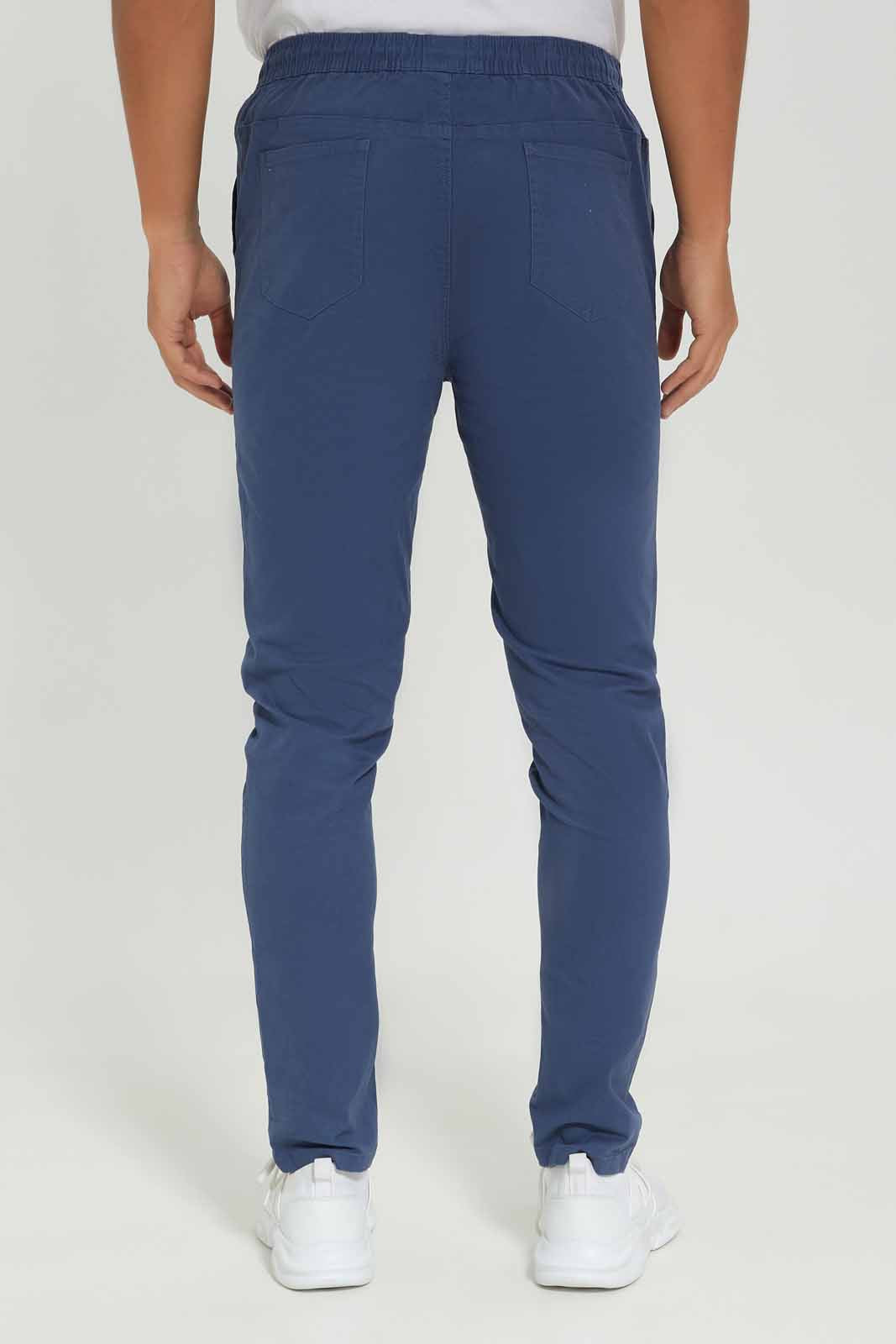 Redtag-Men-Blue-Pull-On-Trousers-Category:Trousers,-Colour:Blue,-Deals:New-In,-Dept:Menswear,-Filter:Men's-Clothing,-Men-Trousers,-New-In-Men-APL,-Non-Sale,-S23A,-Section:Men,-TBL-Men's-