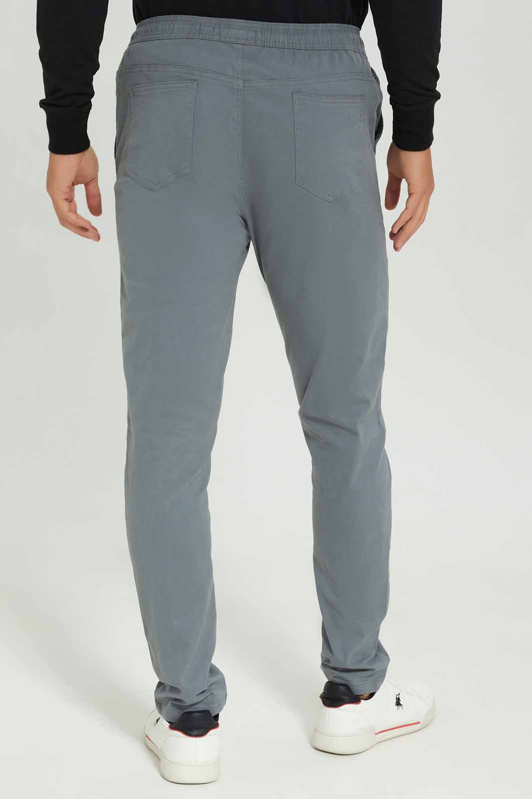 Redtag-Men-Salte-Grey-Pull-On-Trousers-Category:Trousers,-Colour:Charcoal,-Deals:New-In,-Dept:Menswear,-Filter:Men's-Clothing,-Men-Trousers,-New-In-Men-APL,-Non-Sale,-S23A,-Section:Men,-TBL-Men's-