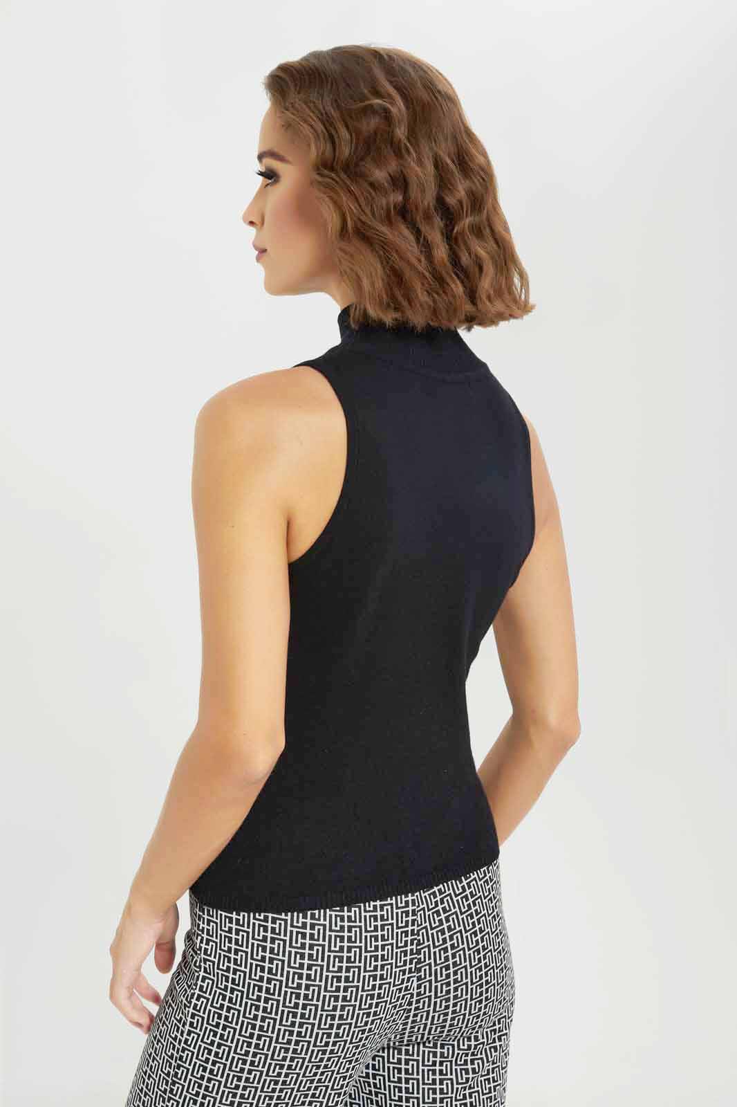 Redtag-Women-Black-Sleeveless-Top-Category:Pullovers,-Colour:Black,-Deals:New-In,-Dept:Ladieswear,-Filter:Women's-Clothing,-LDC,-LDC-Pullovers,-New-In-LDC-APL,-Non-Sale,-S23A,-Section:Women-Women's-