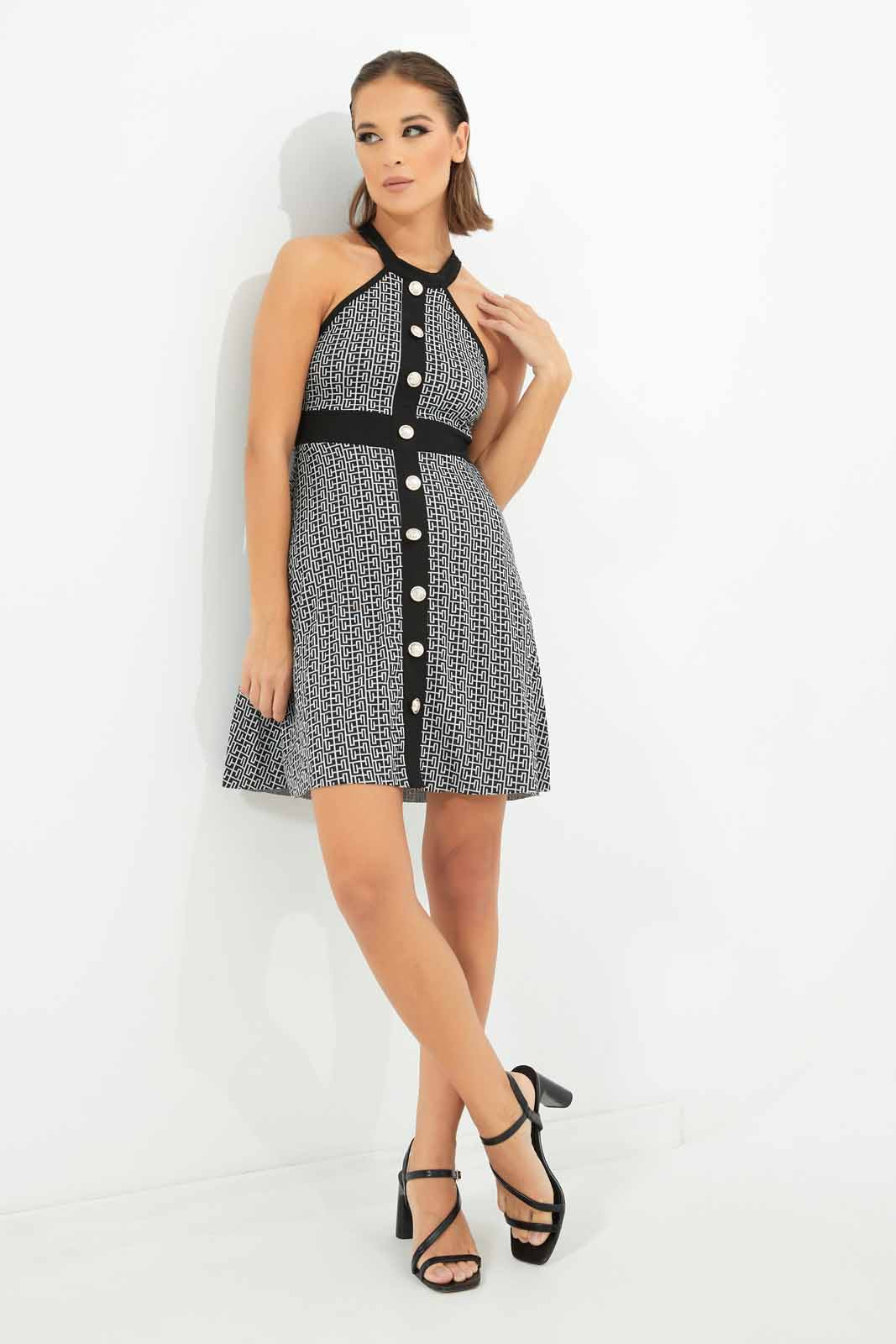 Redtag-Women-Blacl-Printed-Dress-Category:Dresses,-Colour:Black,-Deals:New-In,-Dept:Ladieswear,-Filter:Women's-Clothing,-LDC,-LDC-Dresses,-New-In-LDC-APL,-Non-Sale,-S23A,-Section:Women-Women's-