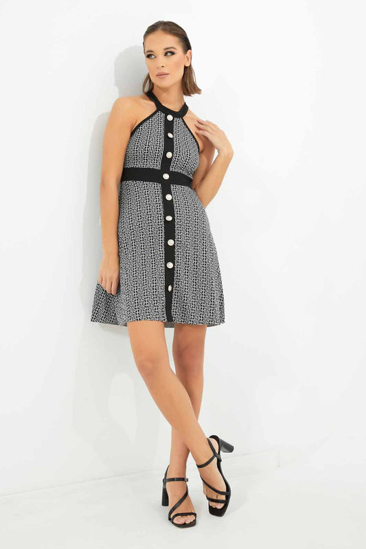 Redtag-Women-Blacl-Printed-Dress-Category:Dresses,-Colour:Black,-Deals:New-In,-Dept:Ladieswear,-Filter:Women's-Clothing,-LDC,-LDC-Dresses,-New-In-LDC-APL,-Non-Sale,-S23A,-Section:Women-Women's-