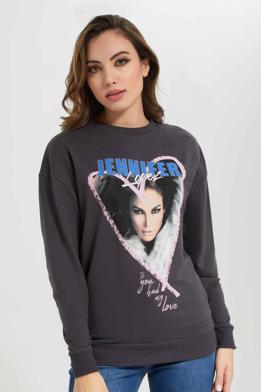 Redtag-Women-Grey-Acid-Wash-Anitta-Placement-Print-Long-Sleeve-Sweatshirt-Category:Sweatshirts,-Colour:Grey,-Deals:New-In,-FF,-Filter:Women's-Clothing,-New-In-Women-APL,-Non-Sale,-Section:Women,-W22B,-Women-Sweatshirts-Women's-