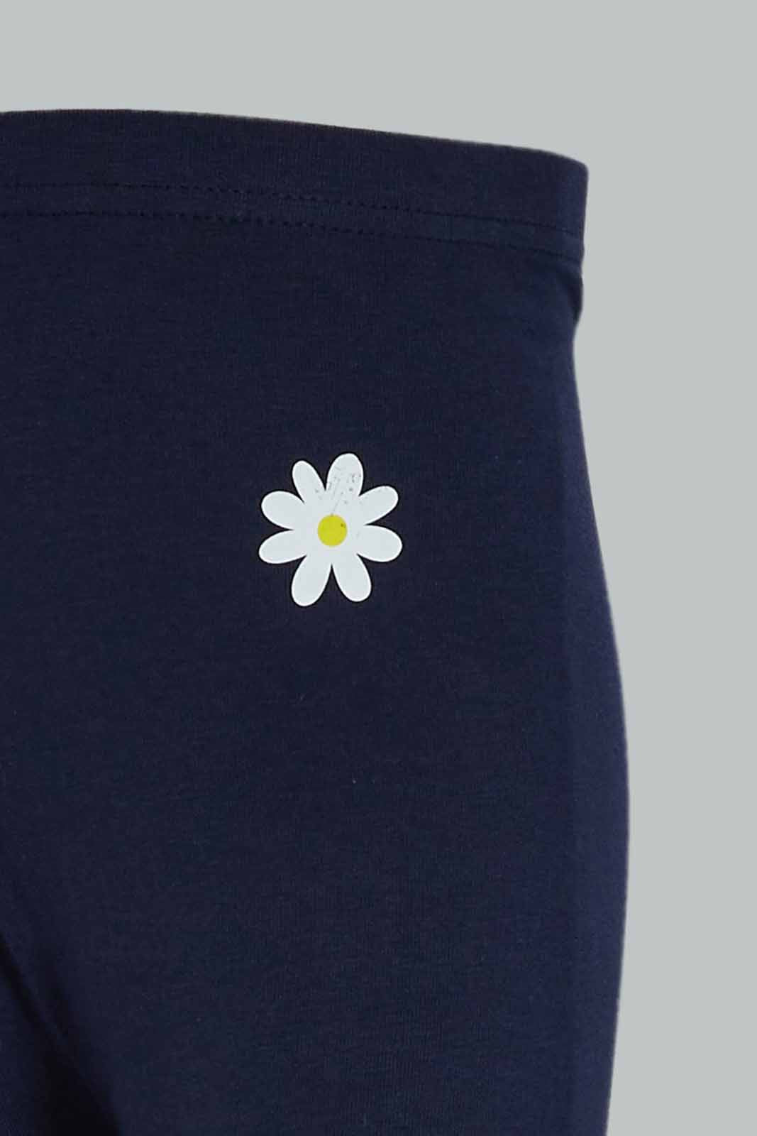 Redtag-Girls-Navy-Solid-Legging-Category:Leggings,-Colour:Navy,-Deals:New-In,-Dept:Girls,-Filter:Infant-Girls-(3-to-24-Mths),-ING-Leggings,-New-In-ING-APL,-Non-Sale,-S23A,-Section:Girls-(0-to-14Yrs),-TBL-Infant-Girls-3 to 24 Months