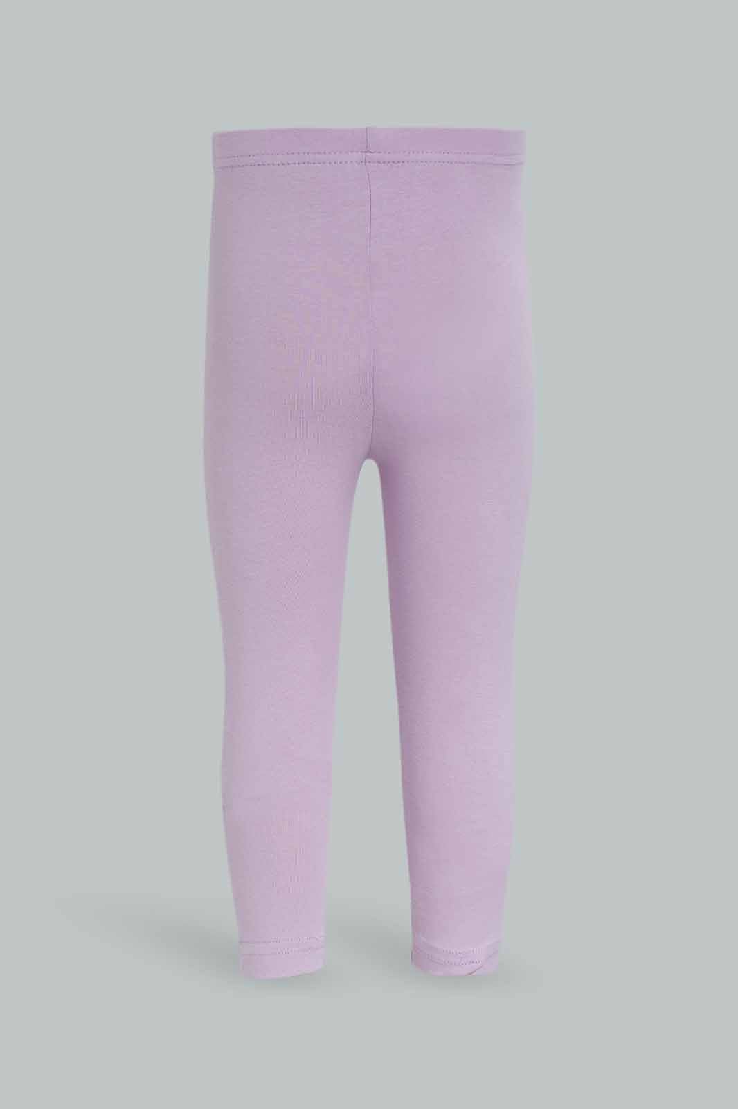 Redtag-Girls-Lilac-Solid-Legging-Category:Leggings,-Colour:Lilac,-Deals:New-In,-Dept:Girls,-Filter:Infant-Girls-(3-to-24-Mths),-ING-Leggings,-New-In-ING-APL,-Non-Sale,-S23A,-Section:Girls-(0-to-14Yrs),-TBL-Infant-Girls-3 to 24 Months