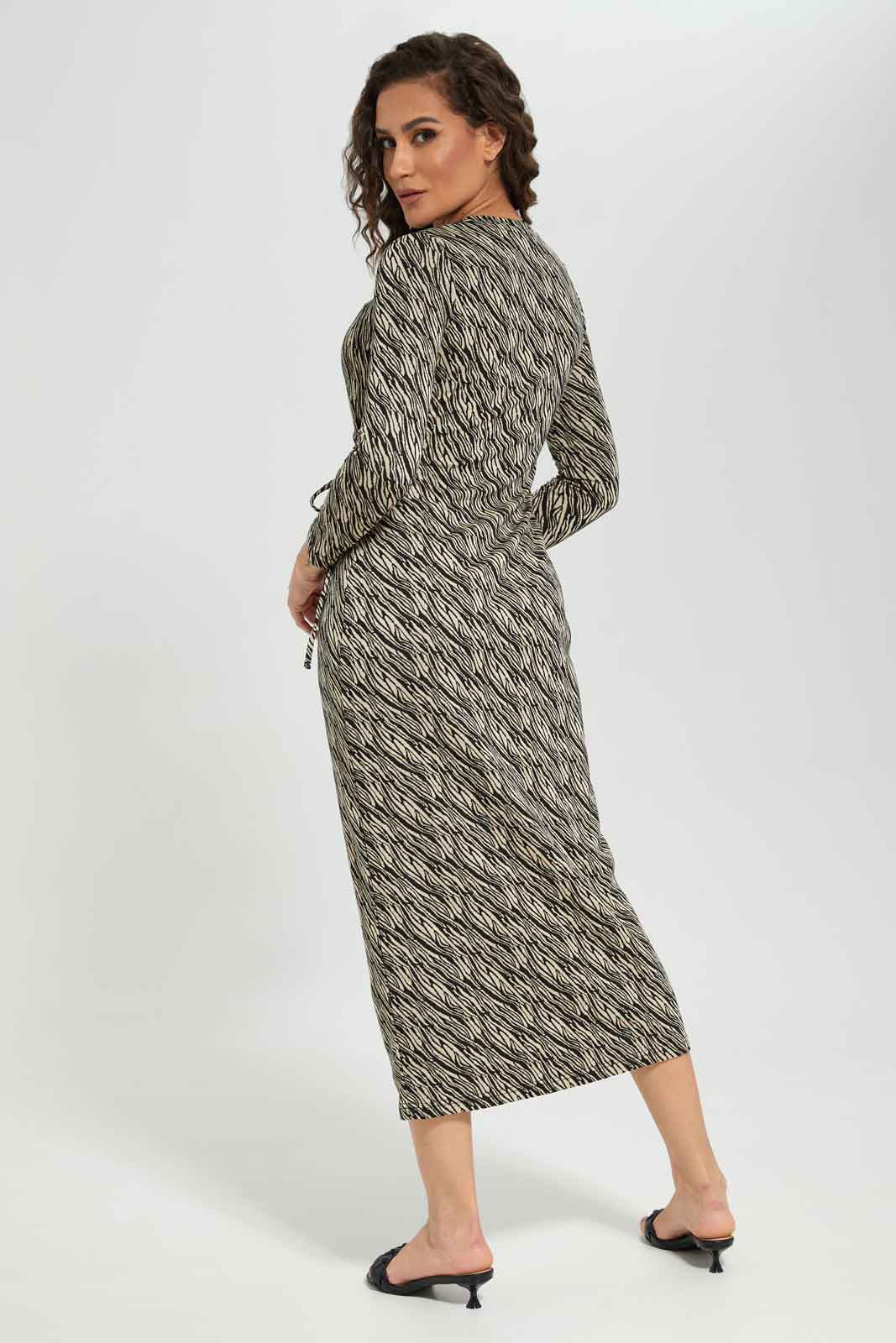 Redtag-Women-Ring-Detail-Jacquard-Dress-(blank),-Category:Dresses,-Colour:Assorted,-Deals:New-In,-Filter:Women's-Clothing,-New-In-Women-APL,-Non-Sale,-S23A,-Section:Women,-Women-Dresses-Women's-