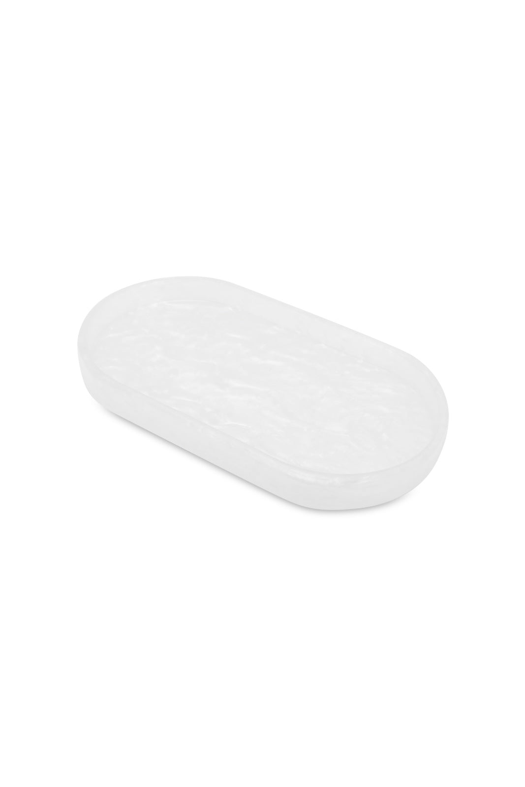 Redtag-Pearl-Finish-Tray-Category:Toiletry-Sets,-Colour:White,-Deals:New-In,-Dept:Home,-Filter:Home-Bathroom,-HMW-BAC-Bath-Accessories,-New-In-HMW-BAC,-Non-Sale,-S23A,-Section:Homewares-Home-Bathroom-