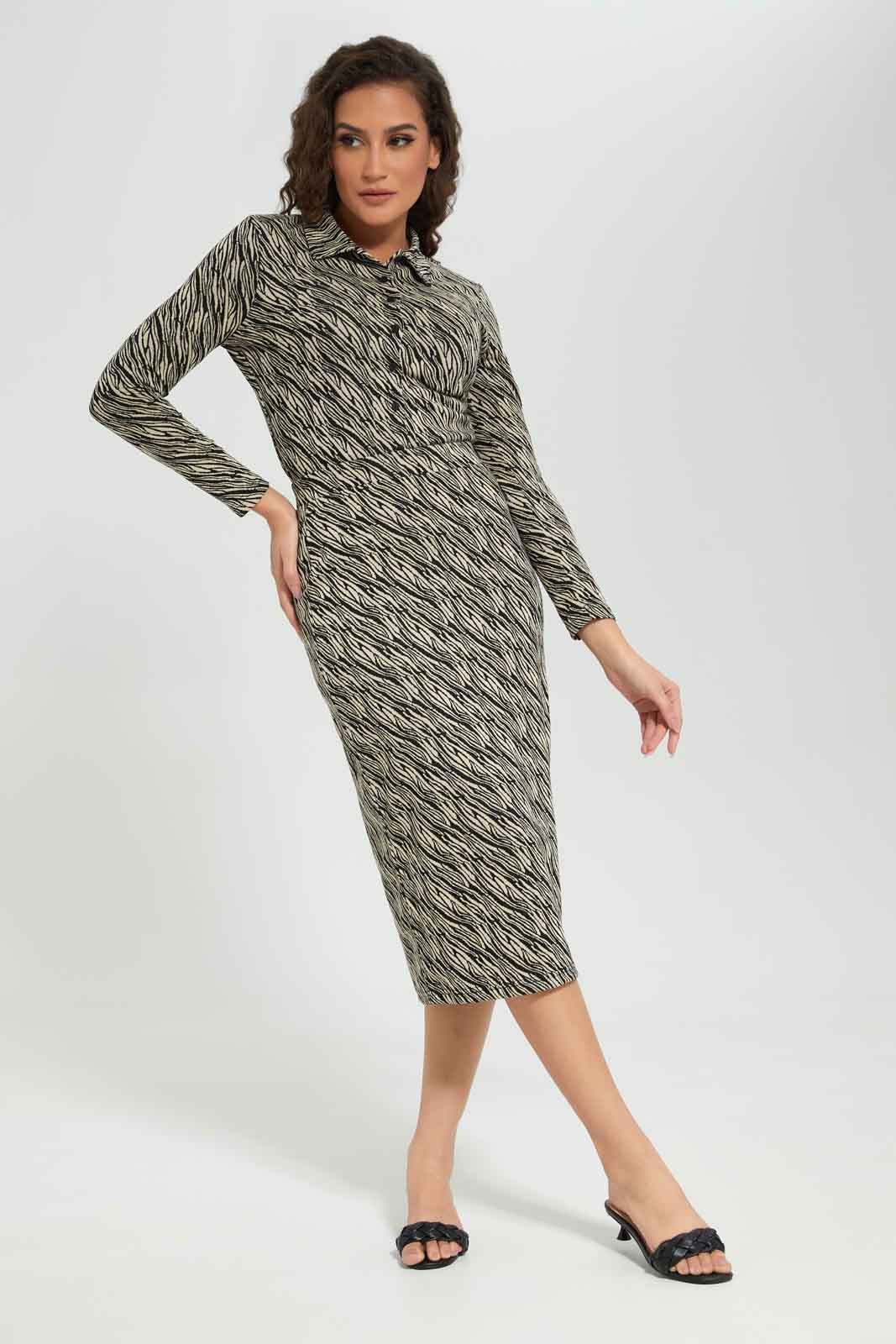 Redtag-Women-Assorted-Jacquard-Pencil-Skirt-Category:Skirts,-Colour:Assorted,-Deals:New-In,-Filter:Women's-Clothing,-New-In-Women-APL,-Non-Sale,-S23A,-Section:Women,-Women-Skirts-Women's-