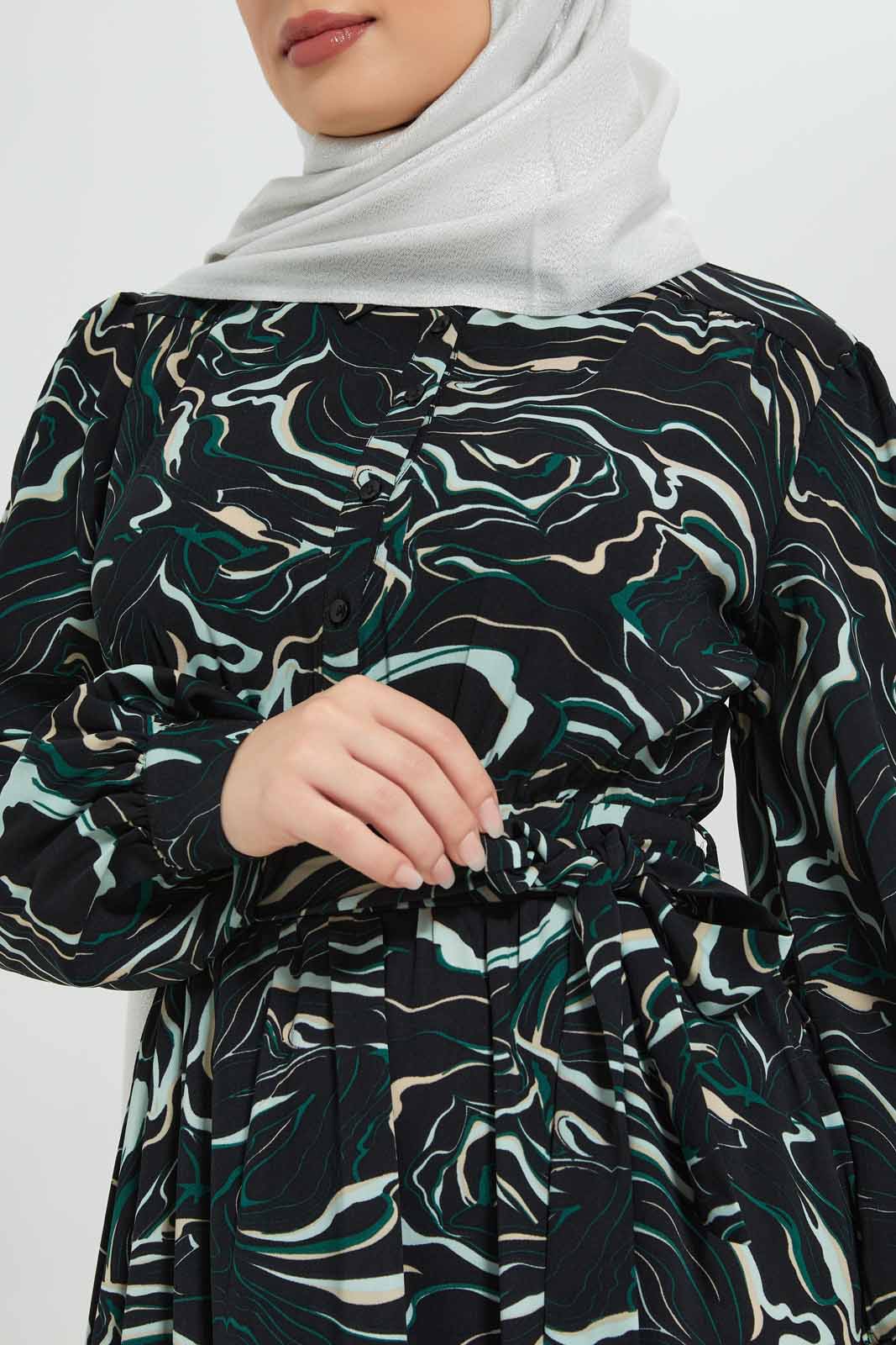 Redtag-Women-Printed-Collared-Front-Button-Long-Dress-Category:Dresses,-Colour:Assorted,-Deals:New-In,-Filter:Women's-Clothing,-LMC,-Modest,-New-In-Women-APL,-Non-Sale,-Section:Women,-W22B,-Women-Dresses--