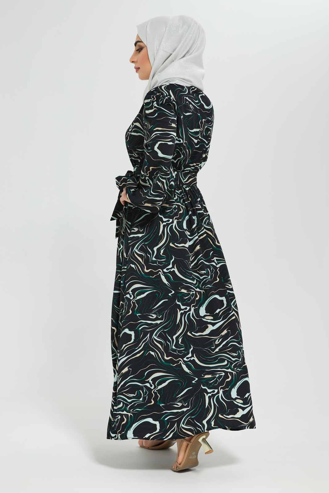 Redtag-Women-Printed-Collared-Front-Button-Long-Dress-Category:Dresses,-Colour:Assorted,-Deals:New-In,-Filter:Women's-Clothing,-LMC,-Modest,-New-In-Women-APL,-Non-Sale,-Section:Women,-W22B,-Women-Dresses--