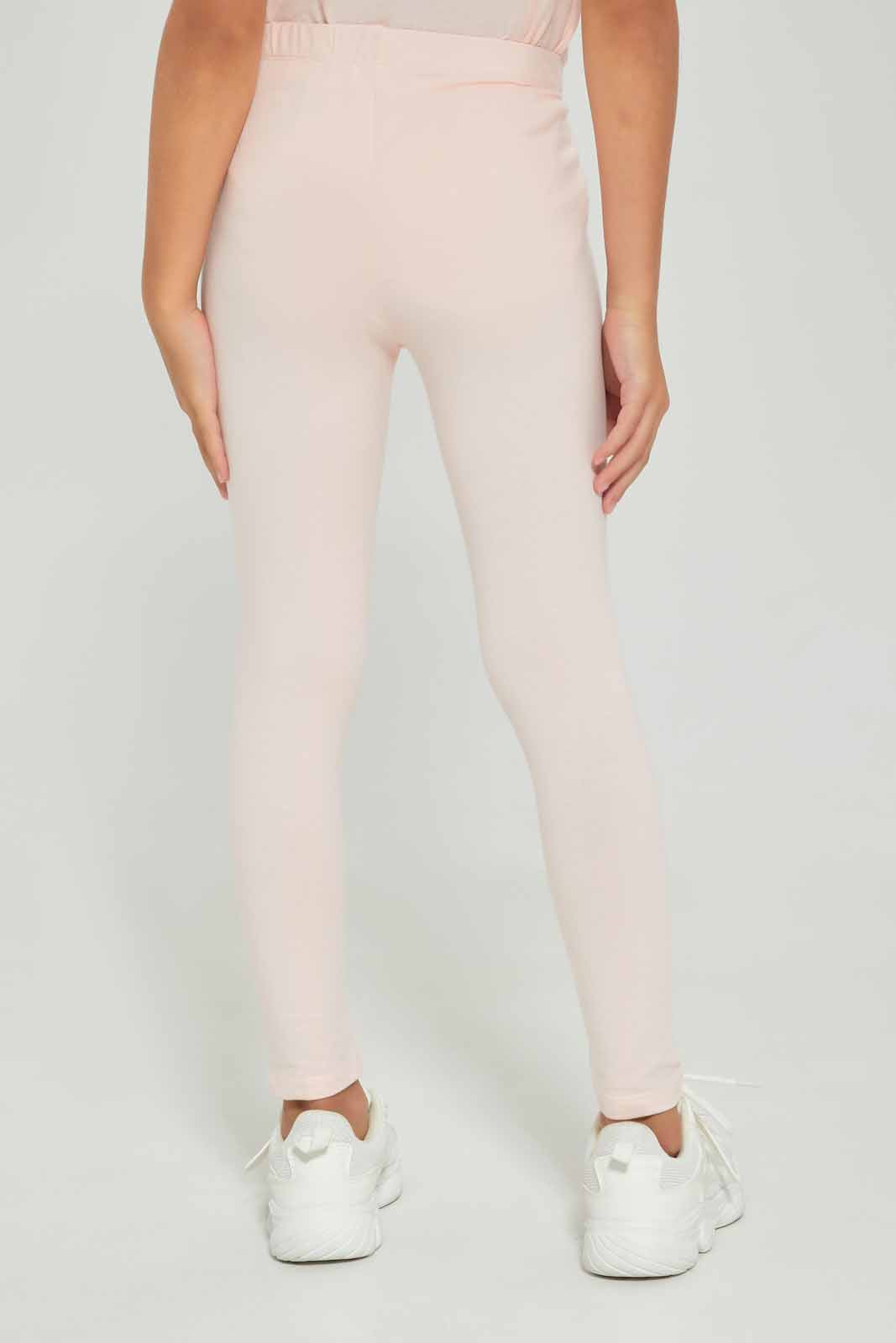 Redtag-Girls-Legging---Knee-Placement-Watermelon-Darker-Pink-Category:Leggings,-Colour:Apricot,-Deals:New-In,-Dept:Girls,-Filter:Girls-(2-to-8-Yrs),-GIR-Leggings,-New-In-GIR-APL,-Non-Sale,-Section:Girls-(0-to-14Yrs),-TBL,-W22A-Girls-2 to 8 Years