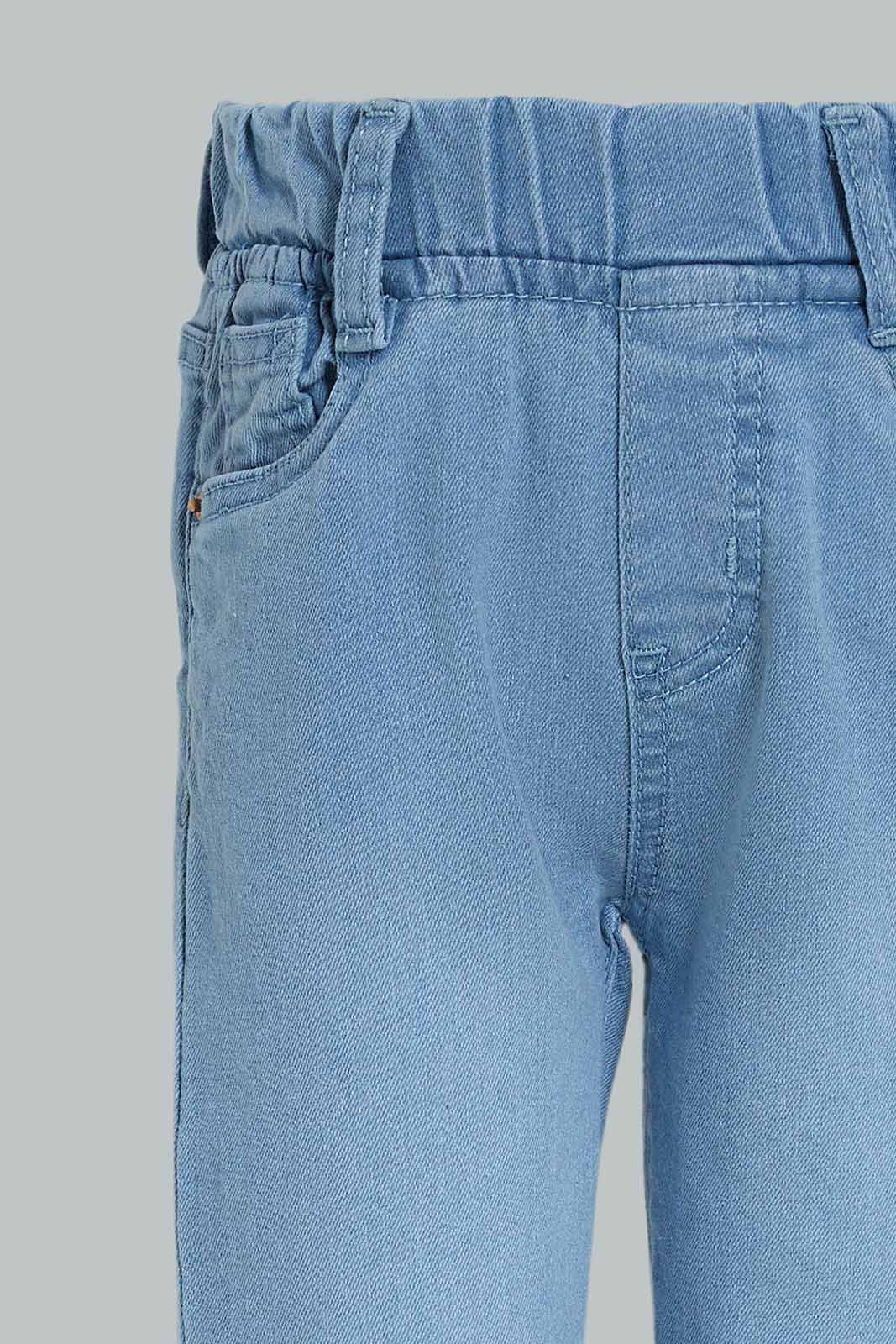 Redtag-Boys-Light-Wash-Balloon-Fit-Pullon-Jeans-BOY-Jeans,-Category:Jeans,-Colour:Light-Wash,-Deals:New-In,-Dept:Boys,-Filter:Boys-(2-to-8-Yrs),-FIT-WALL-(FTW),-New-In-BOY-APL,-Non-Sale,-S23A,-Section:Boys-(0-to-14Yrs)-Boys-2 to 8 Years