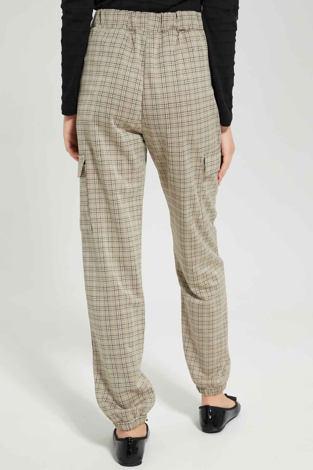 Redtag-Girls-Jacquard-Cargo-Pocket-Pants-Category:Trousers,-Colour:Beige,-Deals:New-In,-Dept:Girls,-Filter:Senior-Girls-(8-to-14-Yrs),-GSR-Trousers,-New-In-GSR-APL,-Non-Sale,-Section:Girls-(0-to-14Yrs),-VLM,-W22B-Senior-Girls-9 to 14 Years