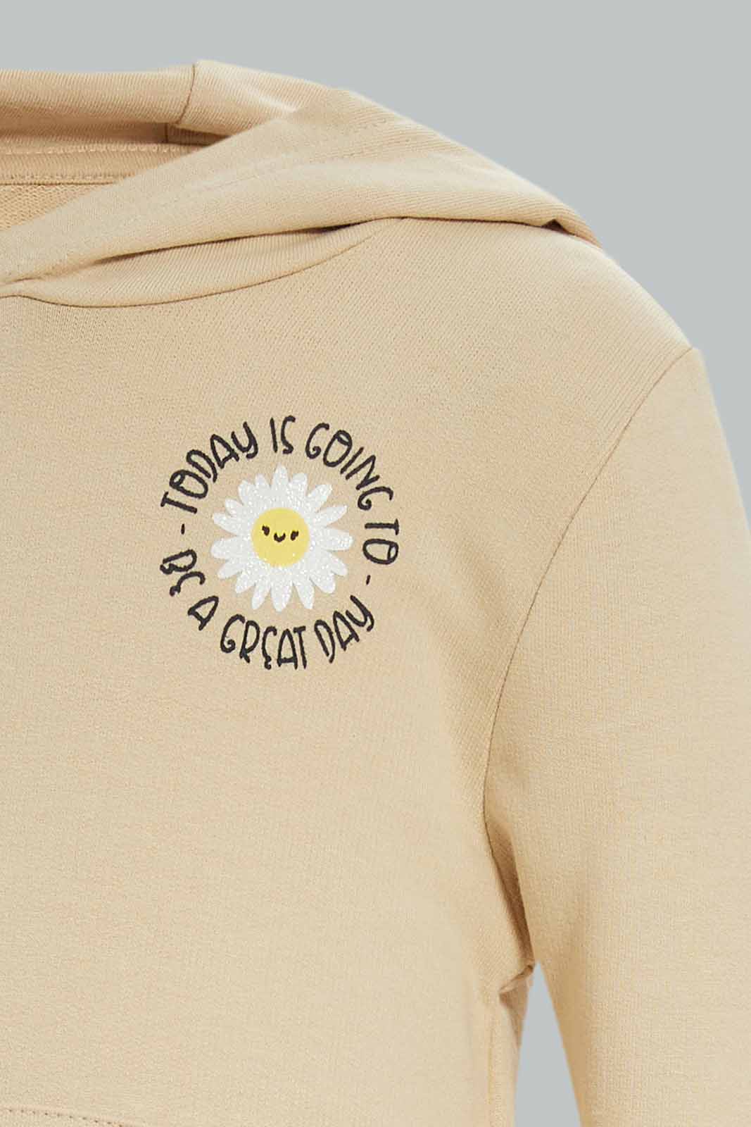 Redtag-Girls-Beige-Hoody-Sweat-Top-Category:Sweatshirts,-Colour:Beige,-Deals:New-In,-Dept:Girls,-Filter:Infant-Girls-(3-to-24-Mths),-ING-Sweatshirts,-New-In-ING-APL,-Non-Sale,-S23A,-Section:Girls-(0-to-14Yrs)-Infant-Girls-