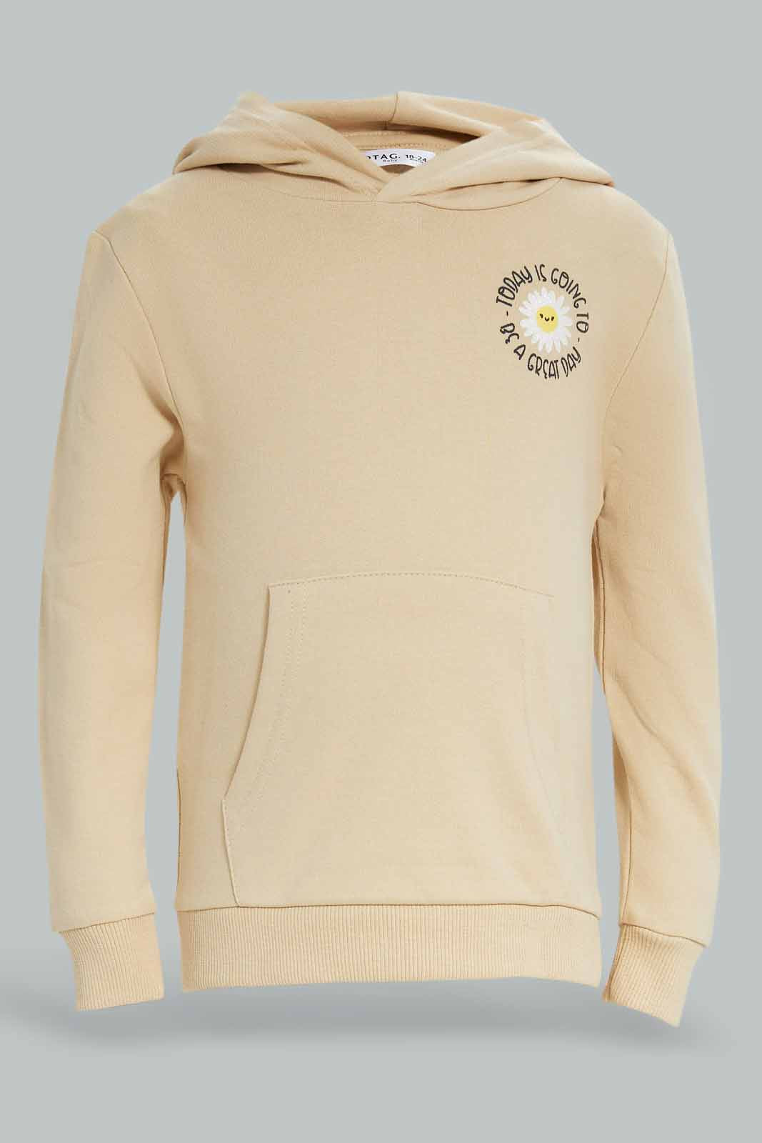 Redtag-Girls-Beige-Hoody-Sweat-Top-Category:Sweatshirts,-Colour:Beige,-Deals:New-In,-Dept:Girls,-Filter:Infant-Girls-(3-to-24-Mths),-ING-Sweatshirts,-New-In-ING-APL,-Non-Sale,-S23A,-Section:Girls-(0-to-14Yrs)-Infant-Girls-