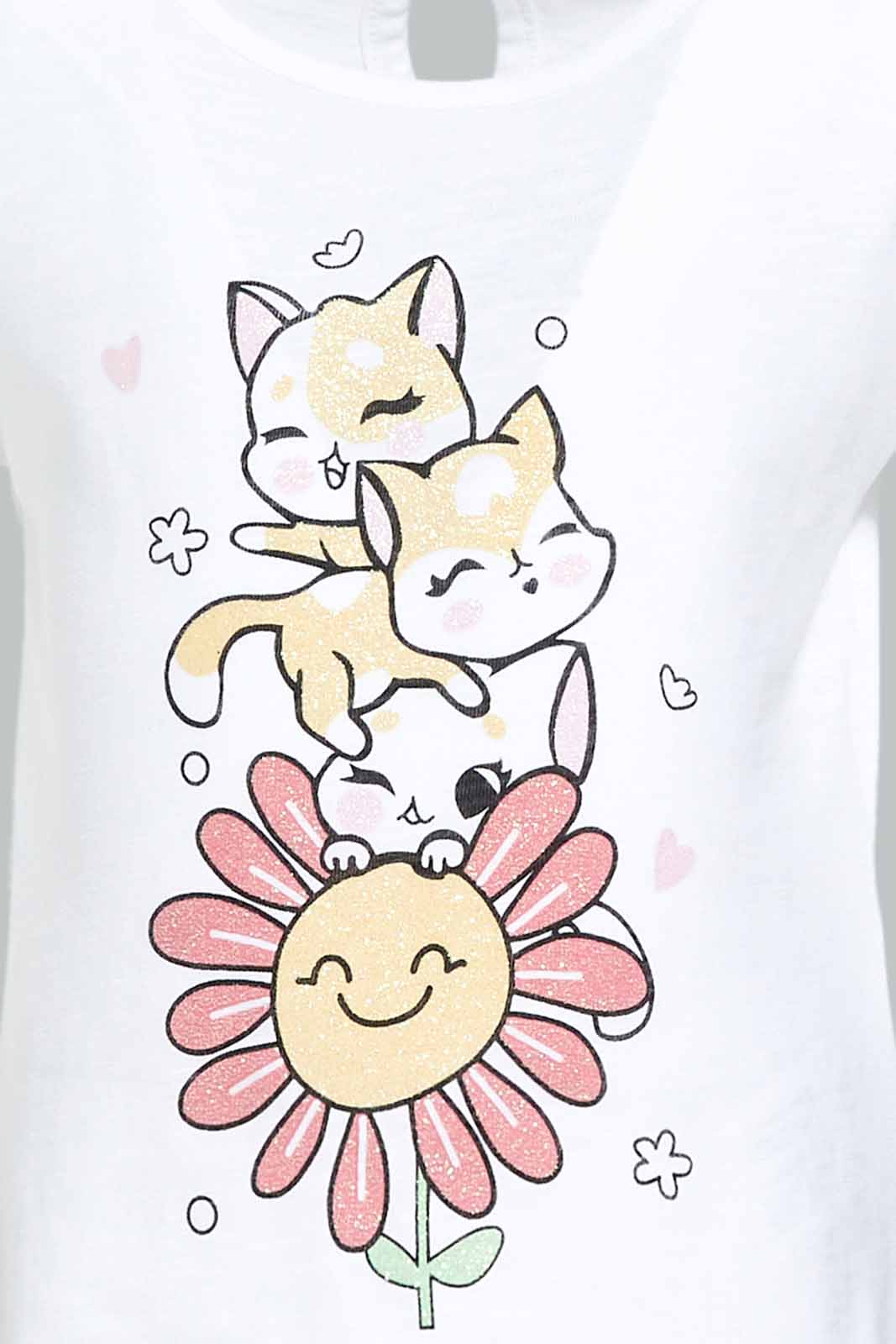 Redtag-Girls-White-Floral-Print-Tee-Category:T-Shirts,-Colour:White,-Deals:New-In,-Dept:Girls,-Filter:Infant-Girls-(3-to-24-Mths),-ING-T-Shirts,-New-In-ING-APL,-Non-Sale,-S23A,-Section:Girls-(0-to-14Yrs)-Infant-Girls-3 to 24 Months