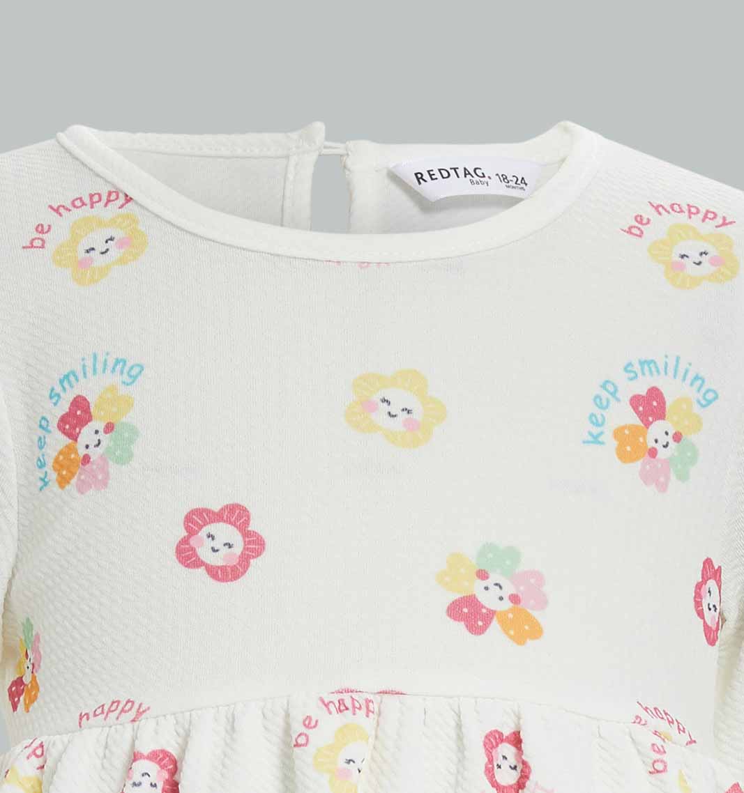 Redtag-Girls-White-Floral-Aop-Dress-Category:Dresses,-Colour:White,-Deals:New-In,-Dept:Girls,-Filter:Infant-Girls-(3-to-24-Mths),-ING-Dresses,-New-In-ING-APL,-Non-Sale,-S23A,-Section:Girls-(0-to-14Yrs)-Infant-Girls-