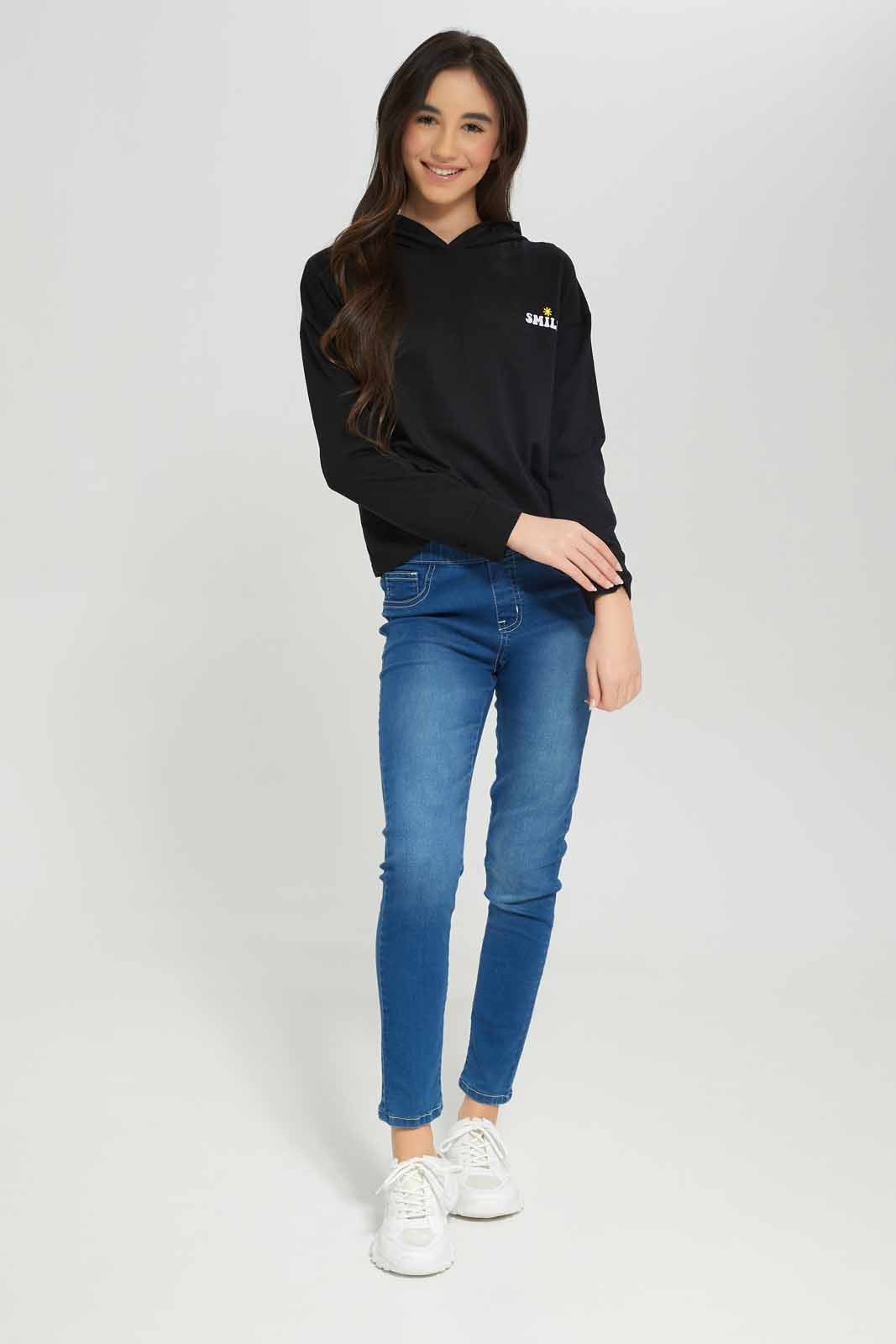 Redtag-Girls-Hoody-Sweatshirt-Category:Sweatshirts,-Colour:Assorted,-Deals:New-In,-Dept:Girls,-Filter:Senior-Girls-(8-to-14-Yrs),-GSR-Sweatshirts,-New-In-GSR-APL,-Non-Sale,-S23A,-Section:Girls-(0-to-14Yrs),-TBL-Senior-Girls-9 to 14 Years