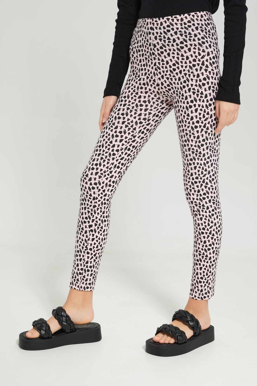 Redtag-Girls-Aop-Leggings-Category:Leggings,-Colour:Assorted,-Deals:New-In,-Dept:Girls,-Filter:Senior-Girls-(8-to-14-Yrs),-GSR-Leggings,-New-In-GSR-APL,-Non-Sale,-S23A,-Section:Girls-(0-to-14Yrs),-TBL-Senior-Girls-9 to 14 Years